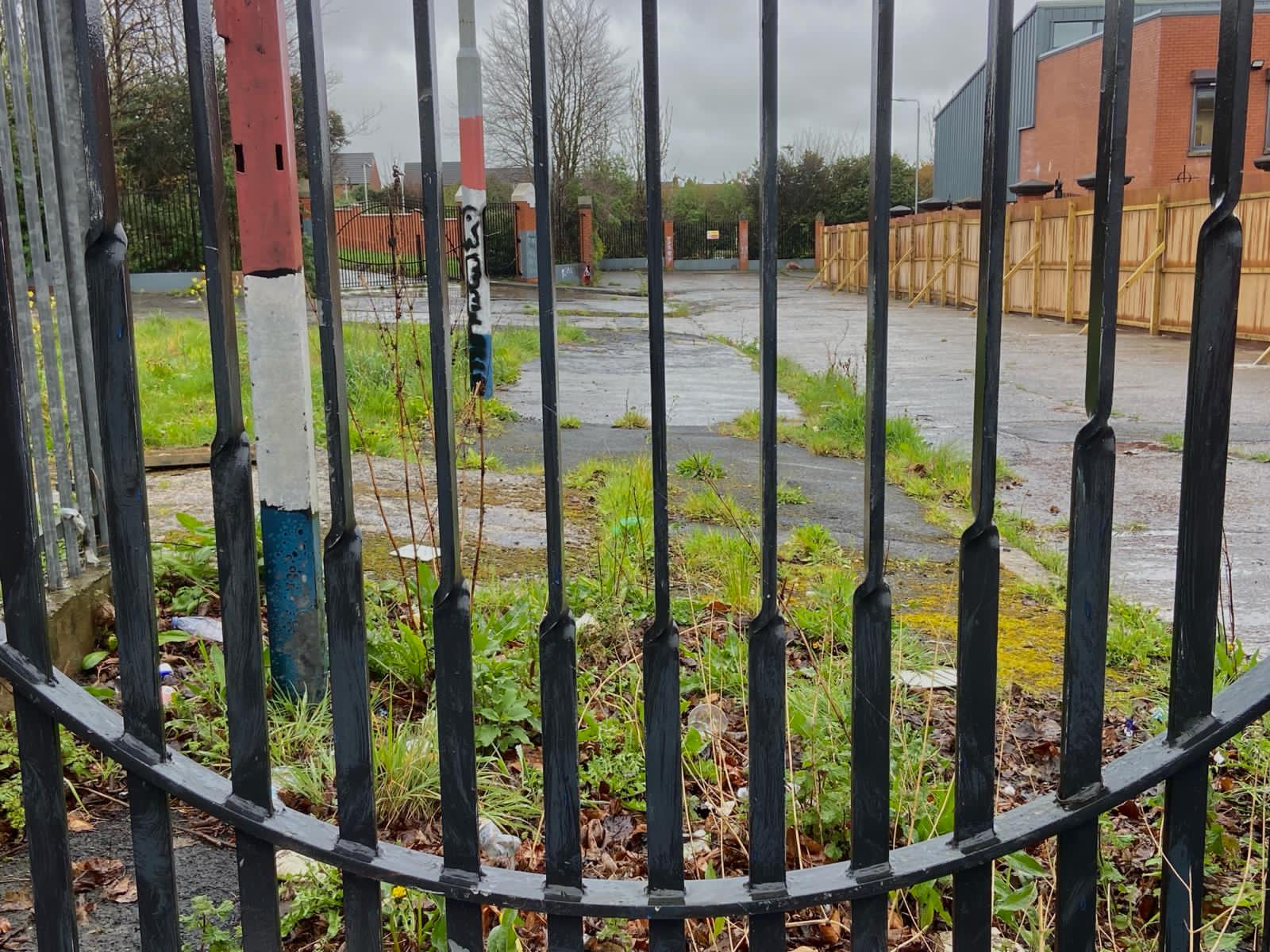 SITE: New homes are to be built at Adam Street on the peace line