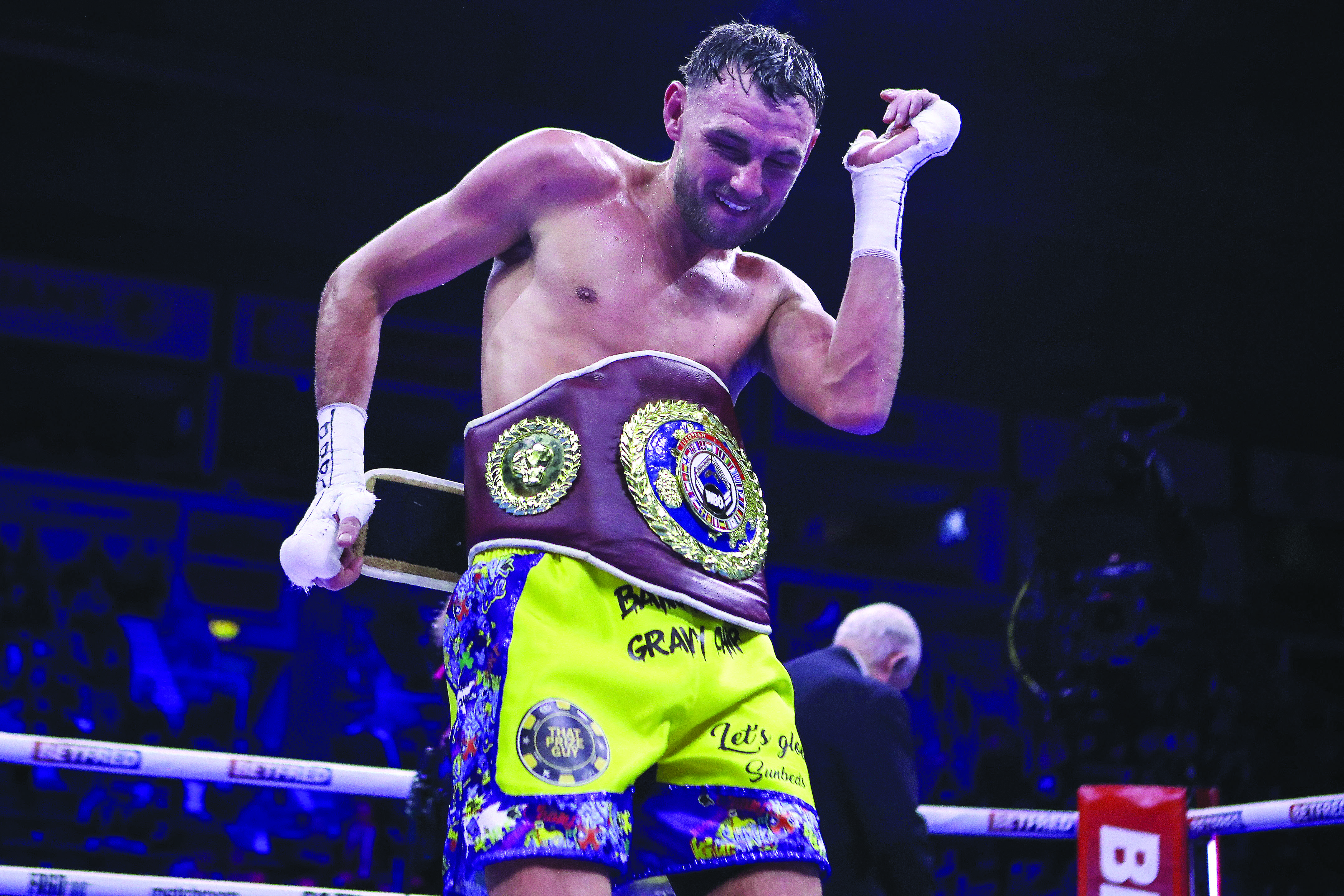 Sean McComb is confident he will be celebrating at the Barclays Centre in Brookly on Saturday night