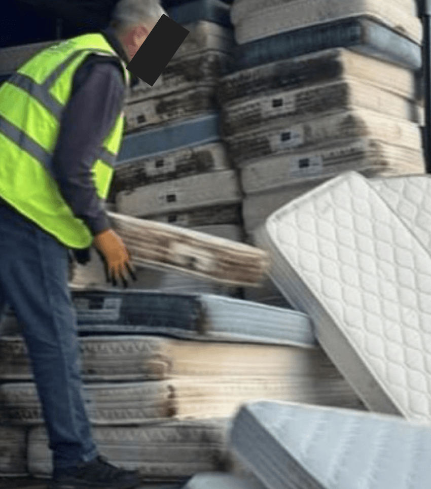 HEALTH AND SAFETY: Those mattresses may break a fall but their condition raises certain concerns