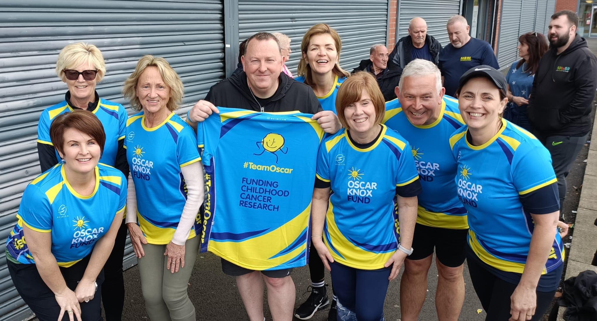 MARATHON WALK: The \'50 to 50\' walk and talk group who will be taking part in the challenge