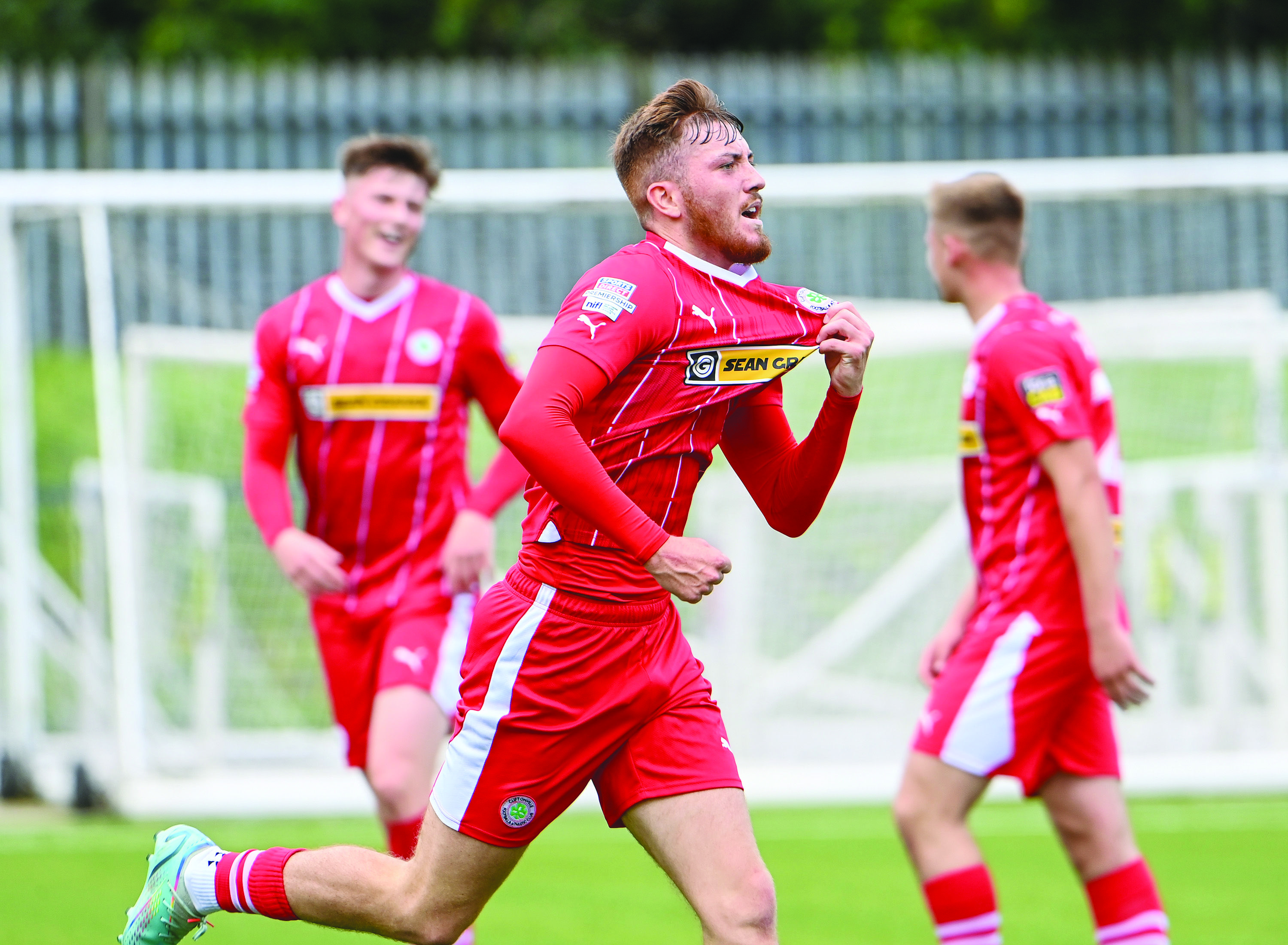 Sean Stewart made an immediate impact at Solitude with a goal on his debut