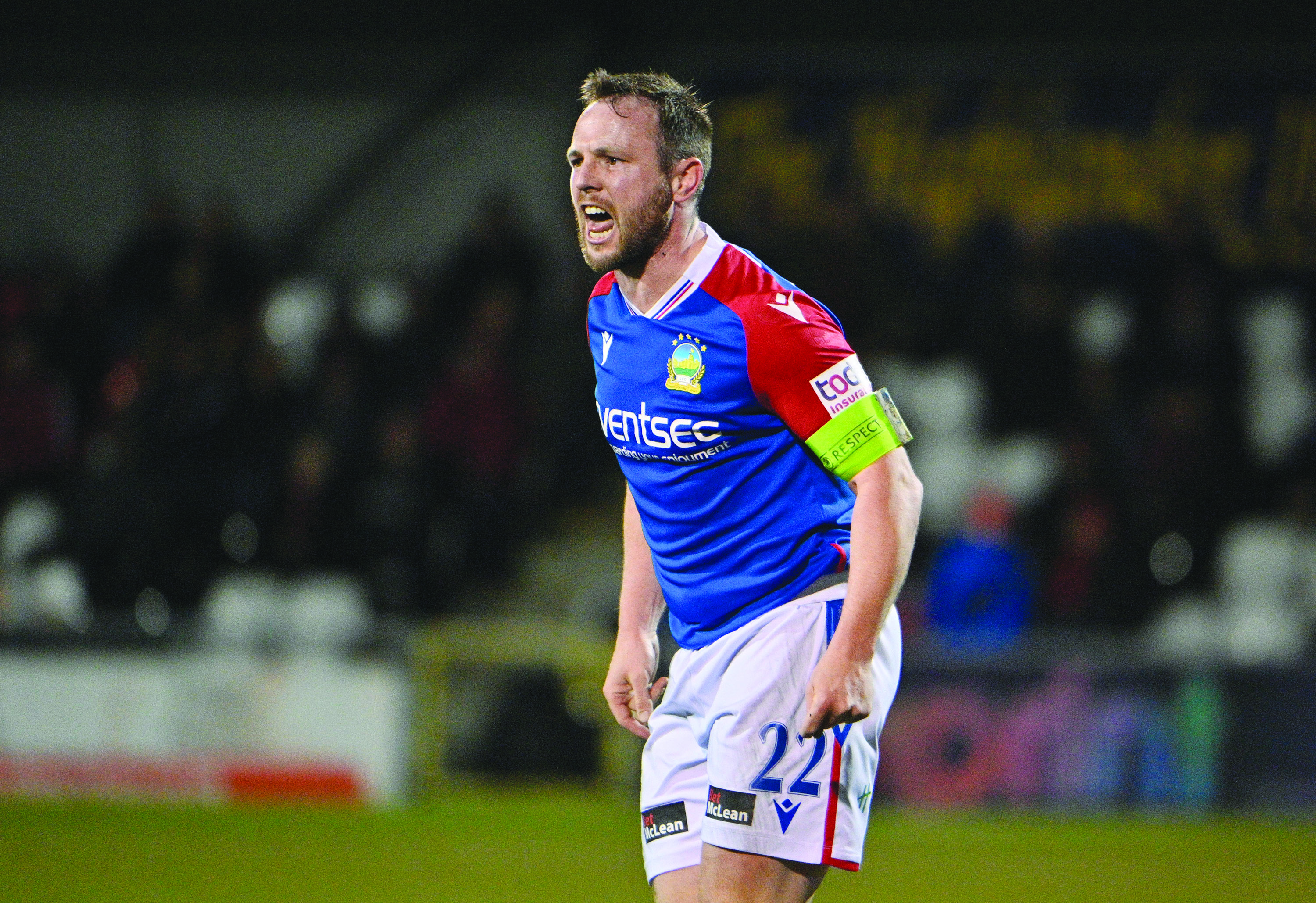 Jamie Mulgrew says the demand for silverware is part and parcel of life at Linfield