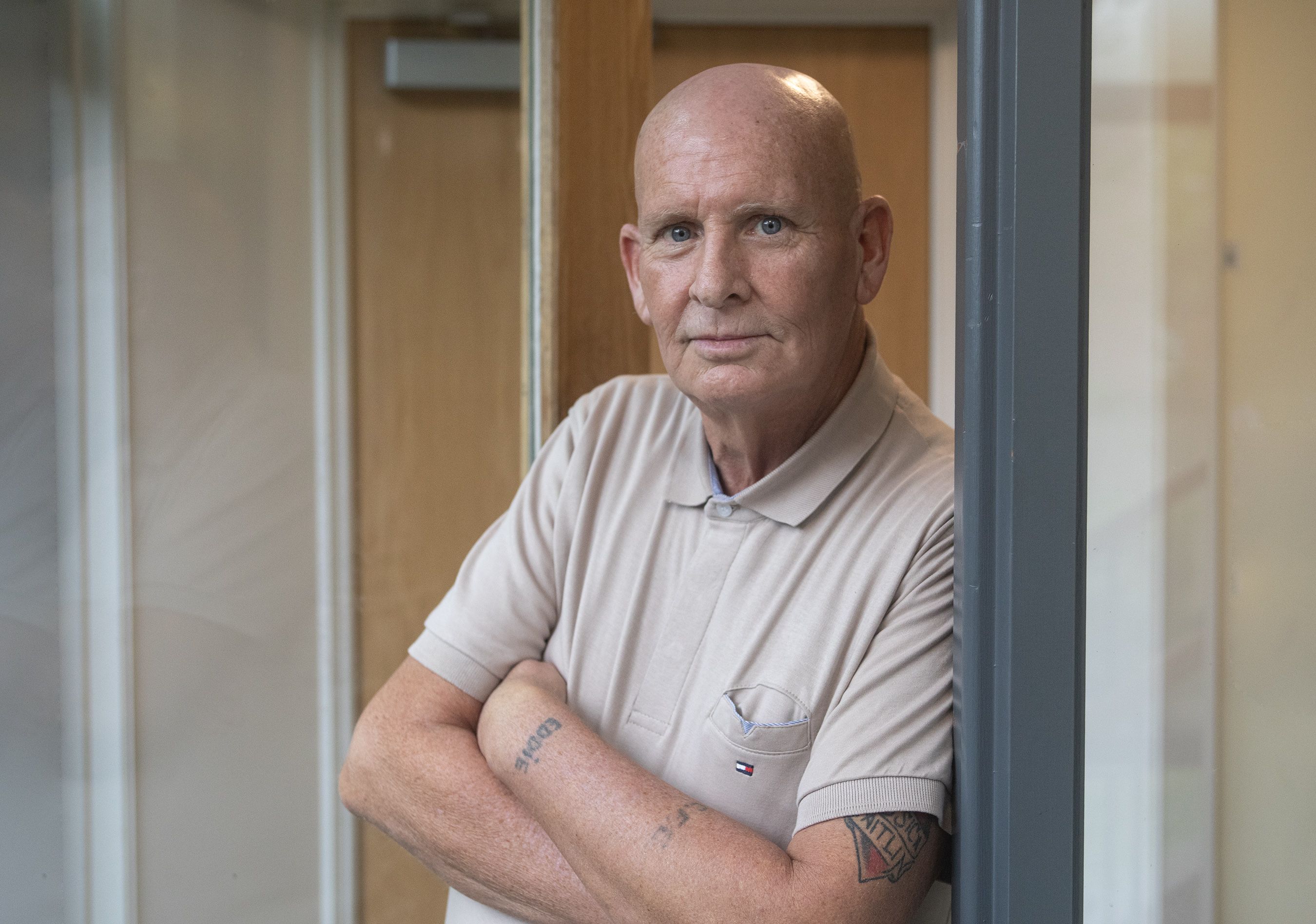 WAITING GAME: Eddie Lynch has been on the transplant waiting list for seven years