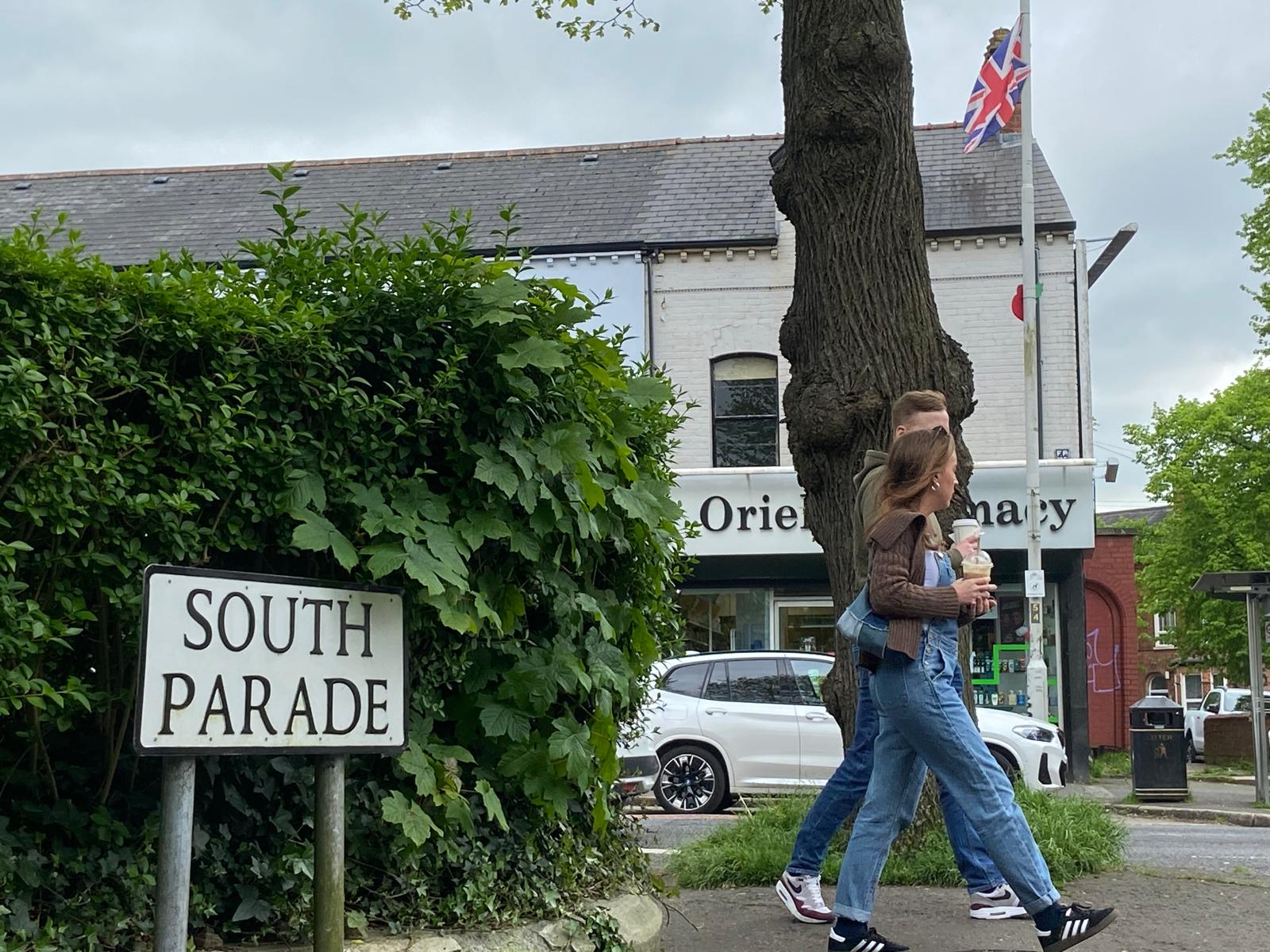IRISH STREET SIGNAGE APPROVED: South Parade, off Ormeau Road