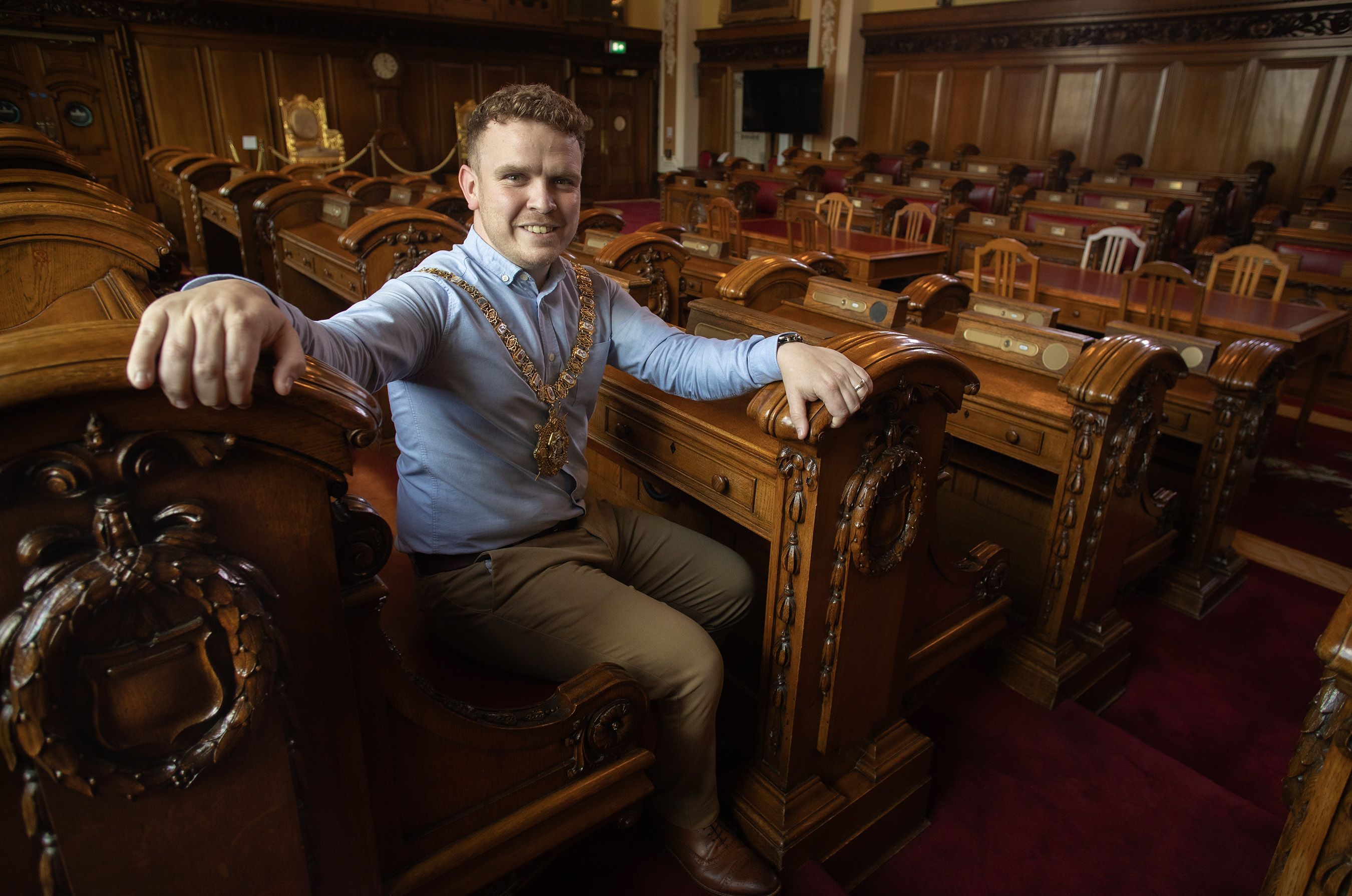 YEAR IN OFFICE: Outgoing Lord Mayor Ryan Murphy has enjoyed his term in office