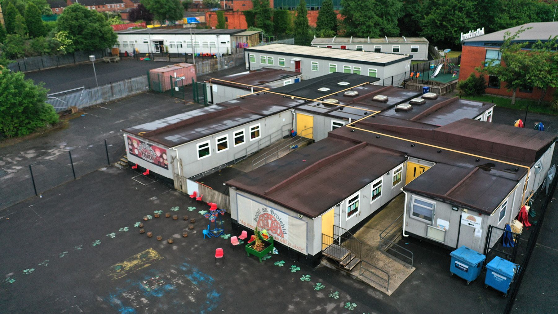 ON THE MOVE: Scoil an Droichid will moving further up the Ormeau Road when the new school is built
