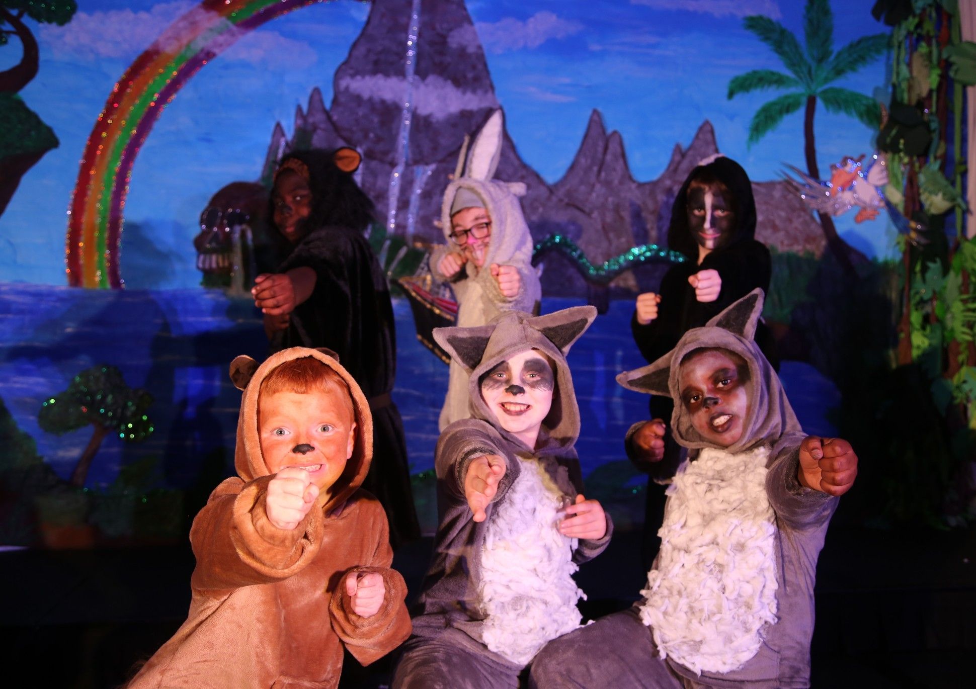 The Lost Boys: Devine Adengua, Kadin O’Hara, Brandon Friel, Damien Harley, Lorcan Meaney and Issac Aborowa
