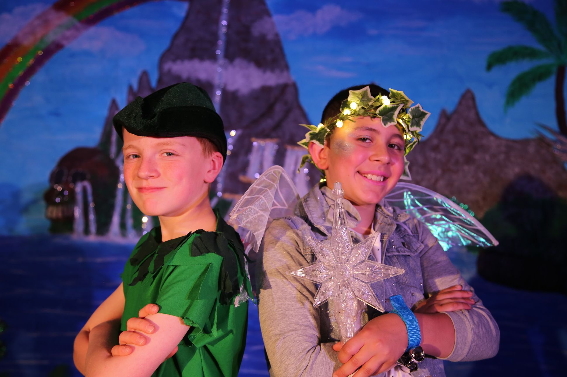Peter Pan and Tink: Kadin Turkington and Sam Iqbal