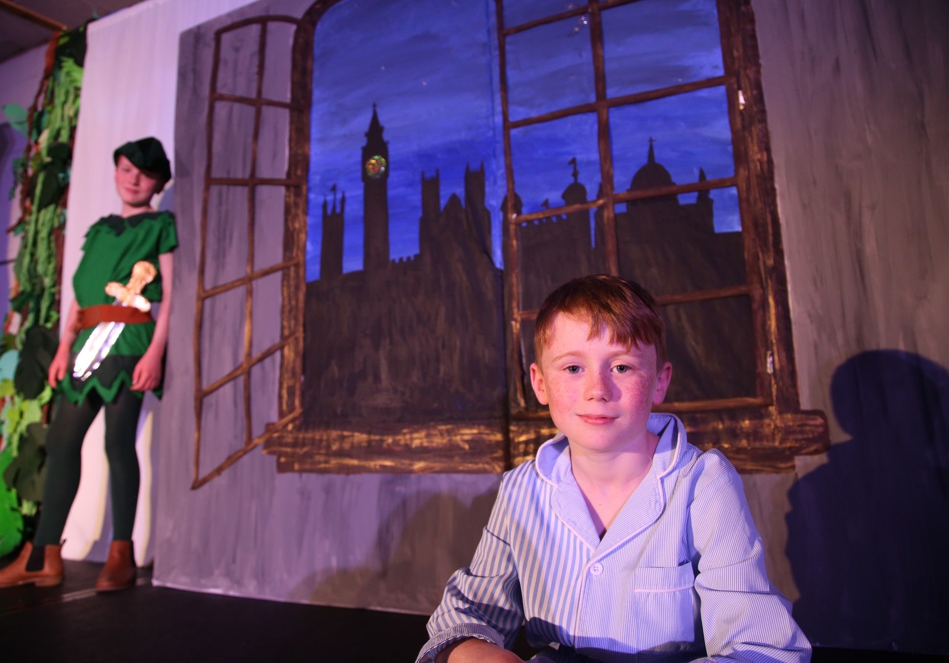 Peter Pan and Brendy: Kadin Turkington and Fionn McAtamney