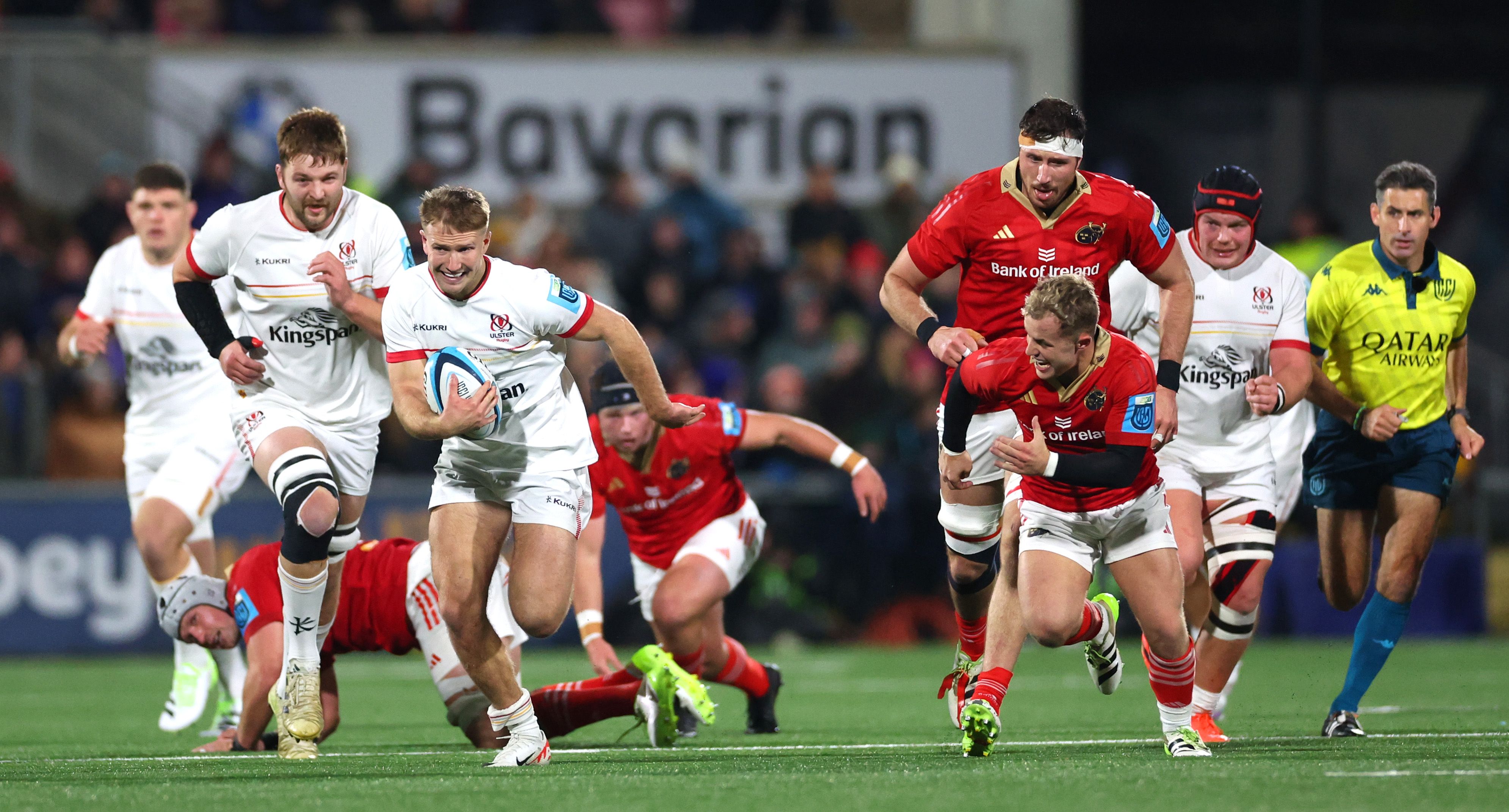 Ulster got the better of Munster in Belfast earlier in the season