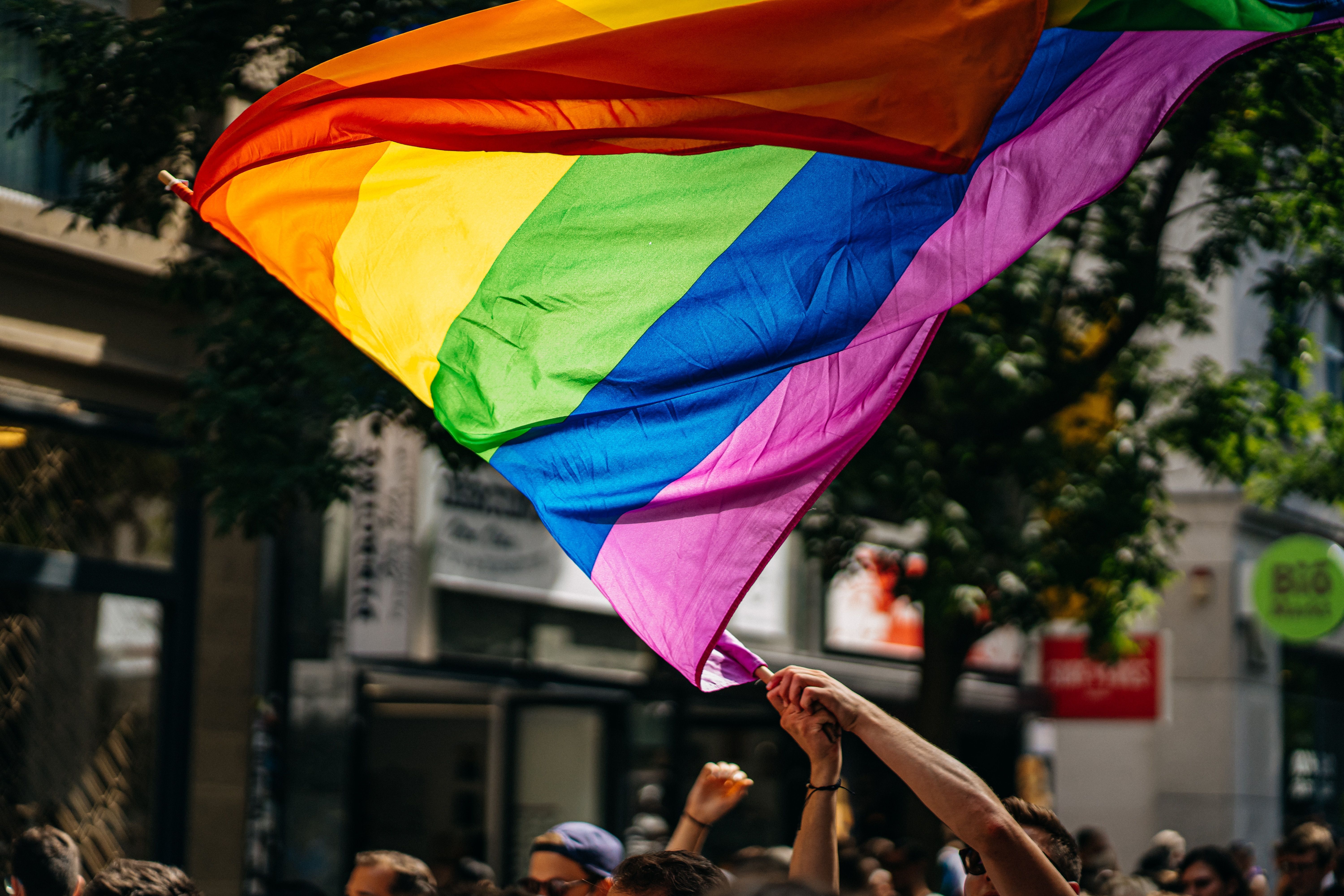 CELEBRATION: But Pride is also about standing up for others