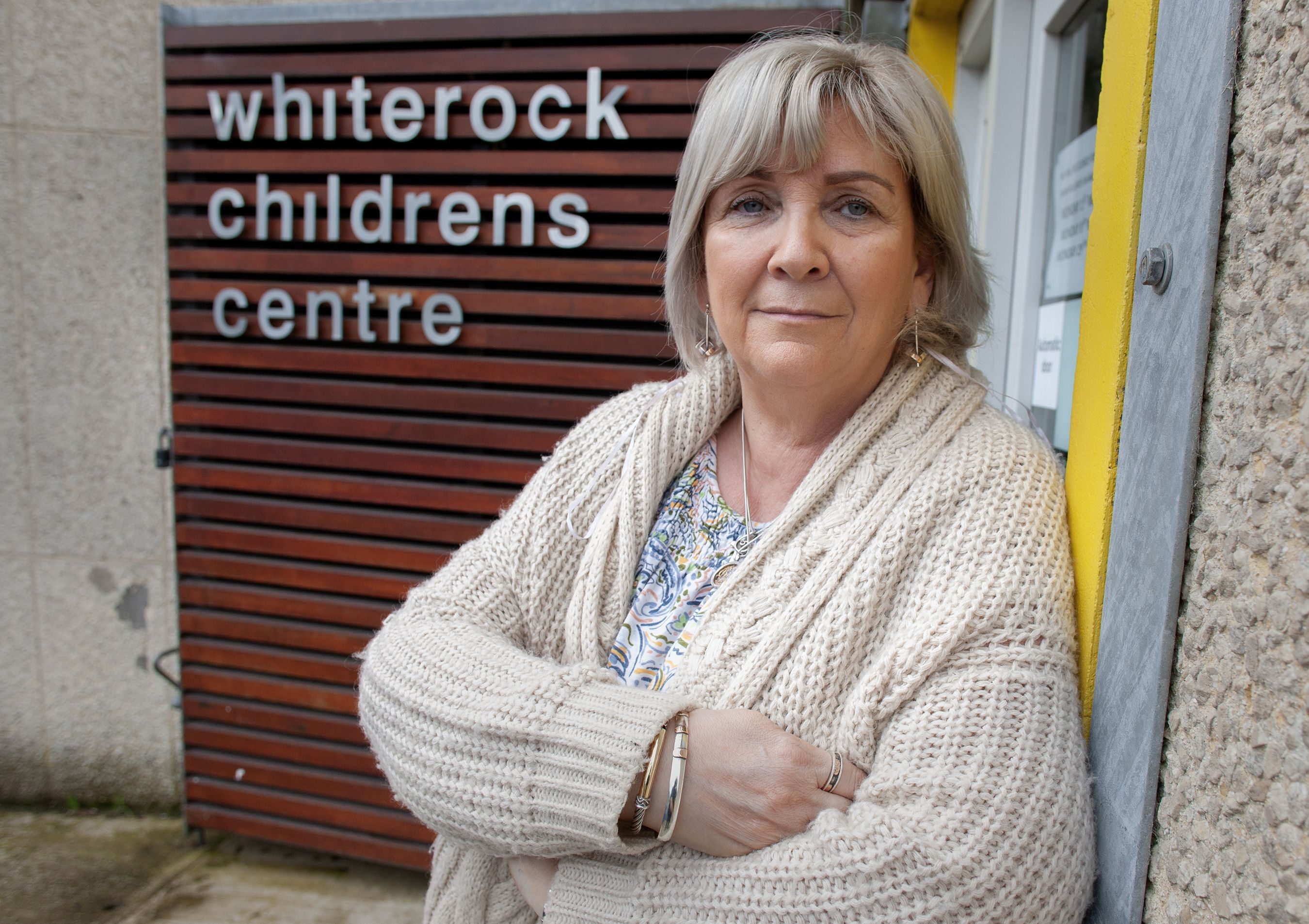 CONCERNS: Deirdre Walsh, Director of Whiterock Children\'s Centre