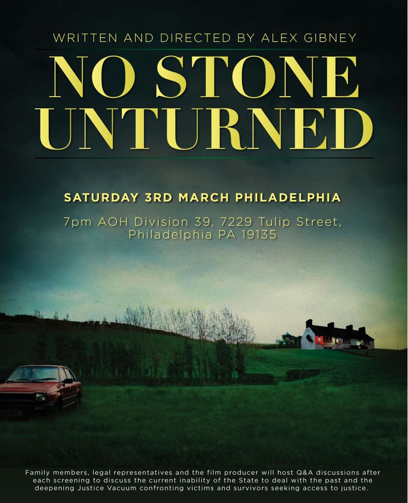 FULL HOUSE: The film No Stone Unturned is a searing indictment of the extent of collusion