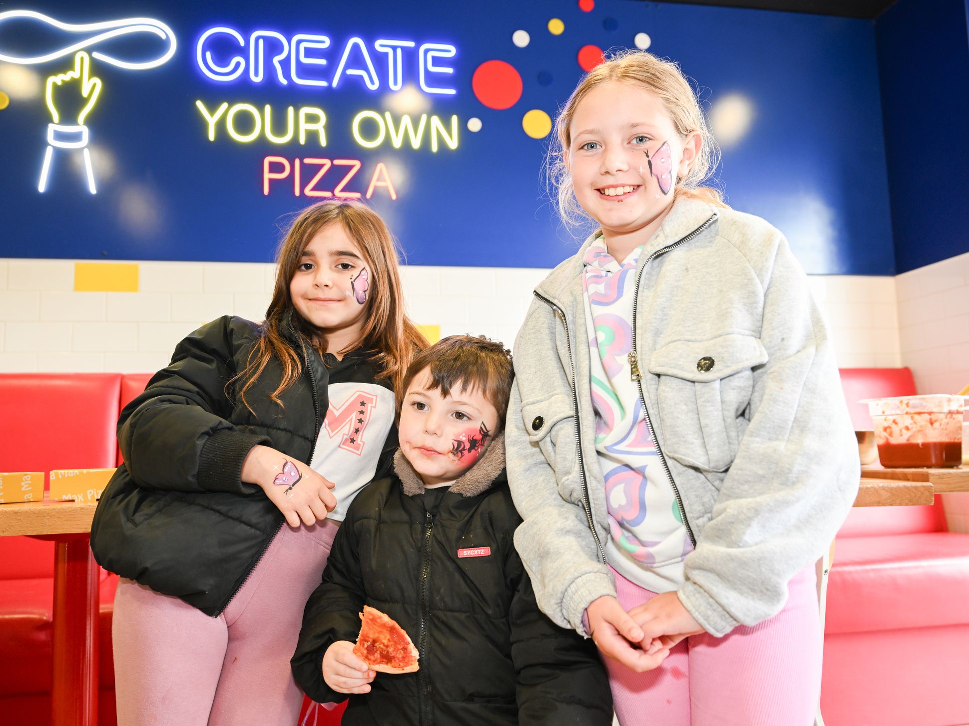Hollie, Mia Rose and Mason Mitchell