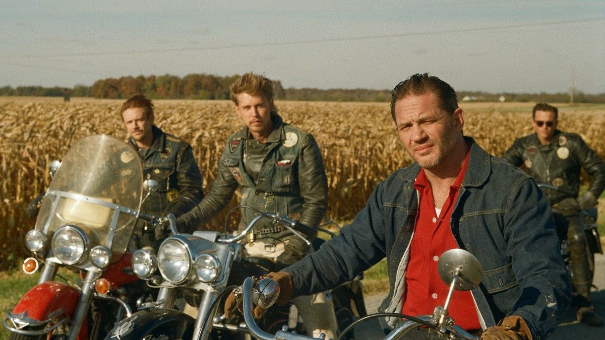 GRITTY: The well-worn biker movie genre is given a new lease of life with The Bike Riders