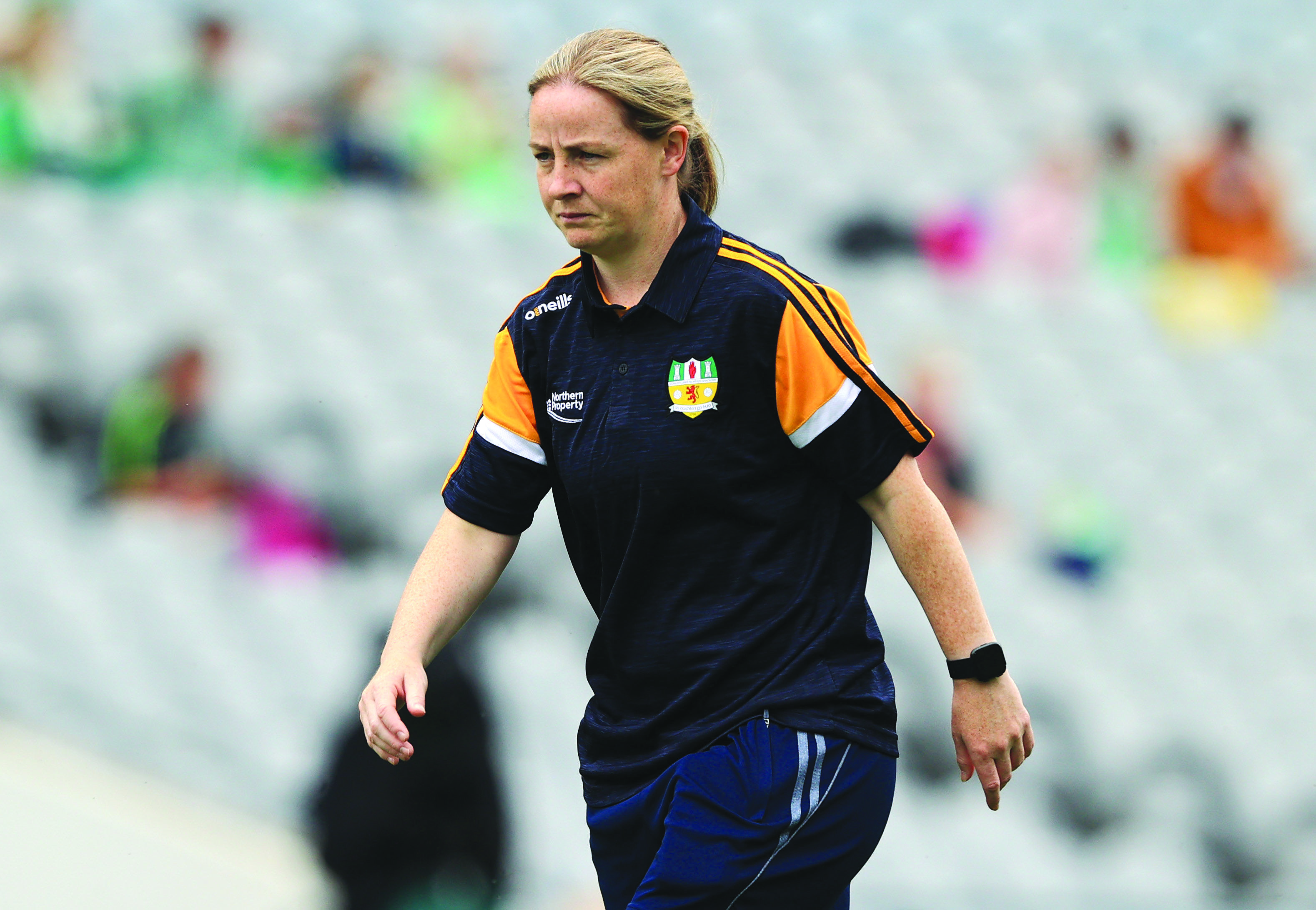 Antrim ladies manager Emma Kelly has been forced into a rebuild this year