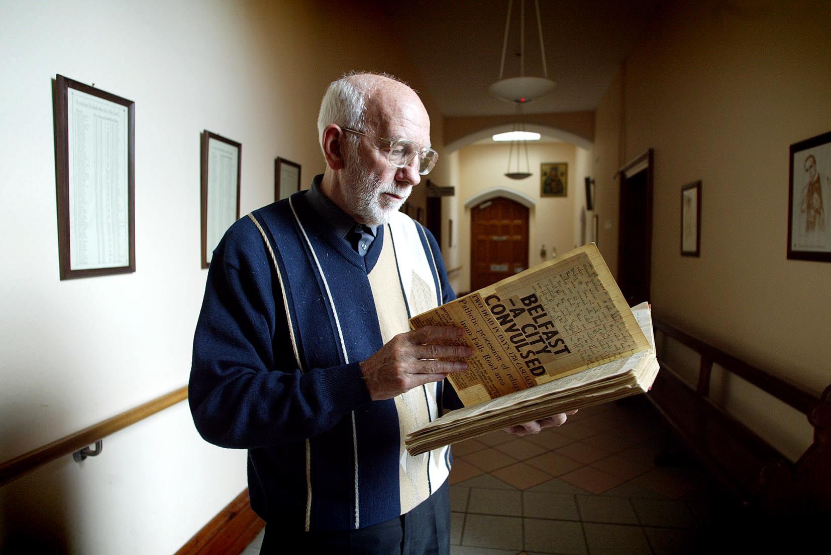 Peace Champion: Fr Gerry Reynolds of Clonard Monastery