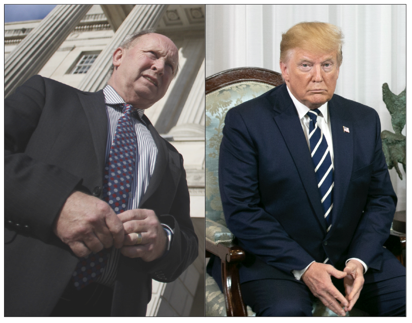 SIMILARITIES: Jim Allister and Donald Trump