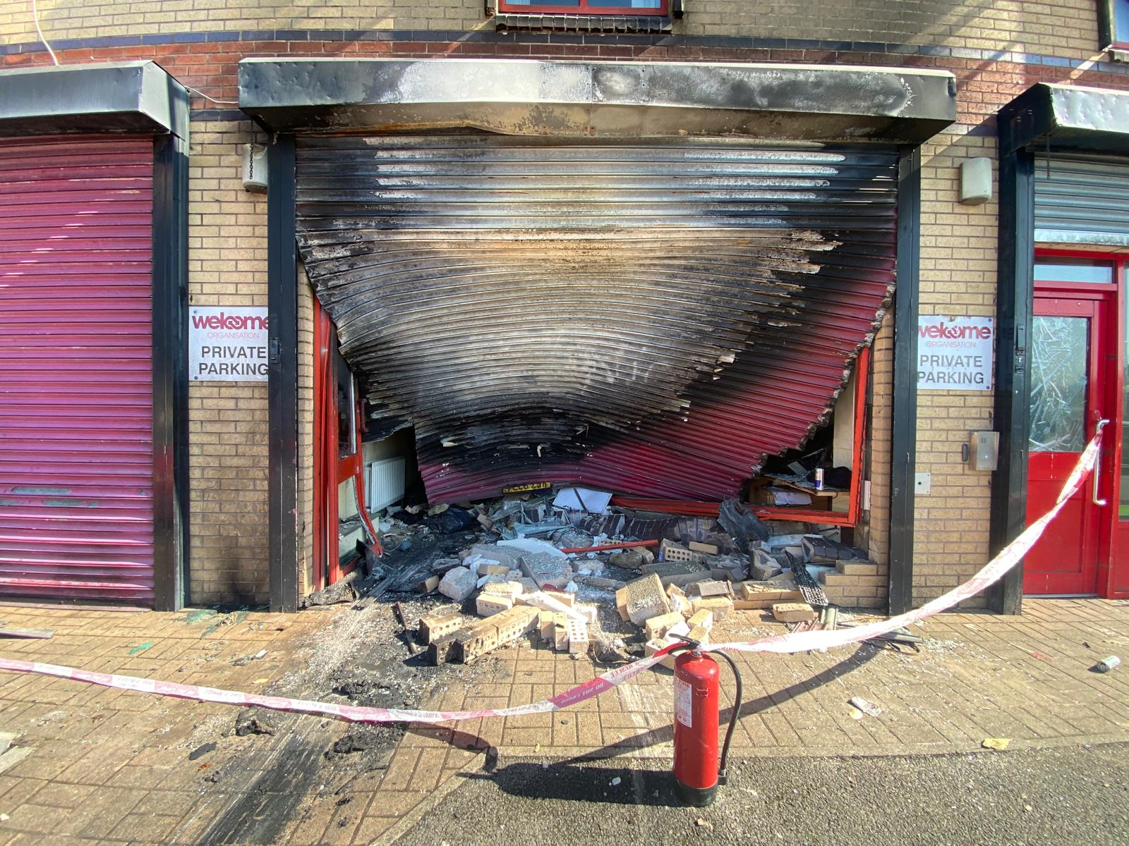 ARSON ATTACK: Significant damage has been caused to the building of The Welcome Organisation in Townsend Street