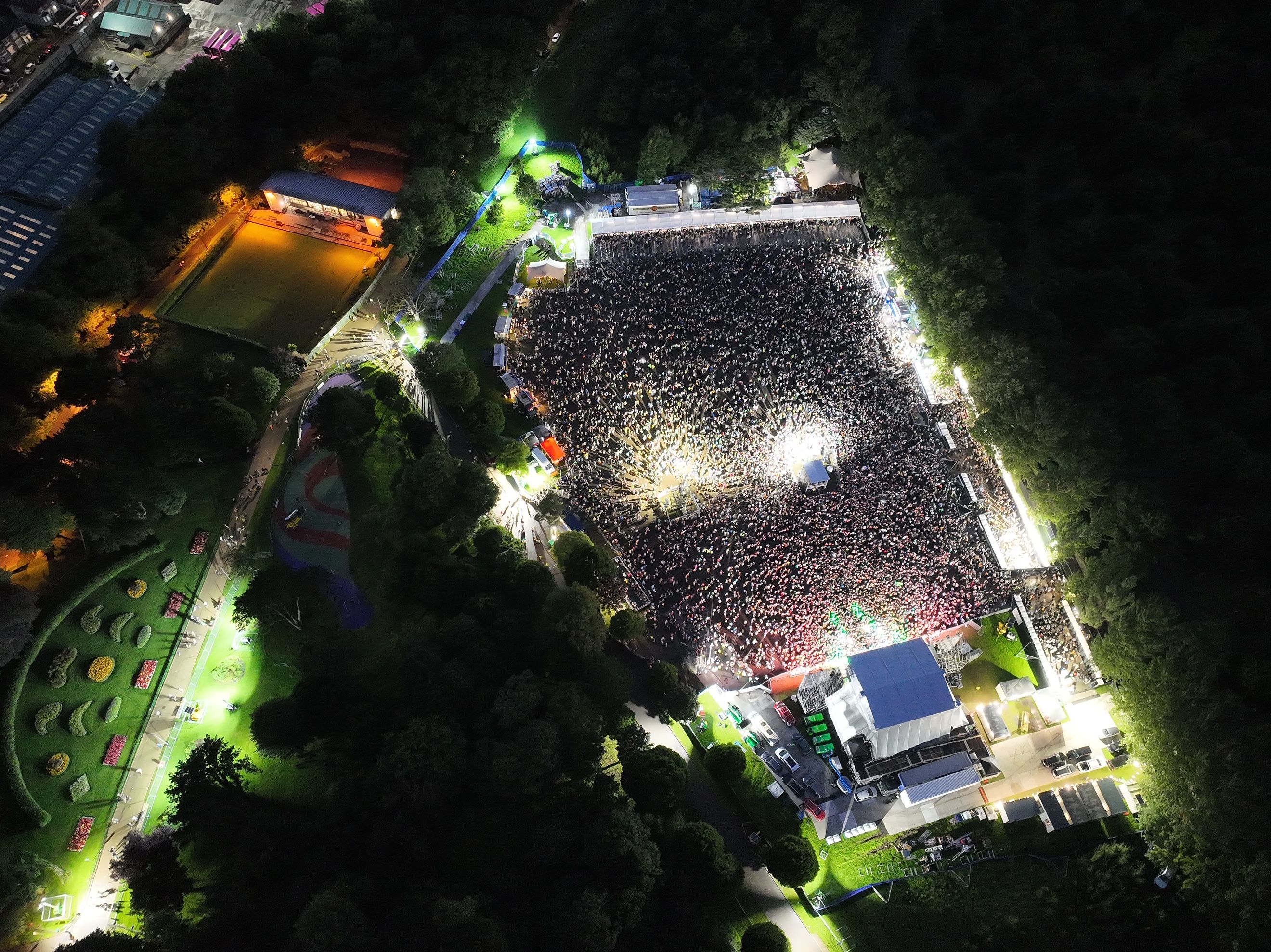 FÉILE FUN: Tens of thousands will attend concerts in the Falls Park in August