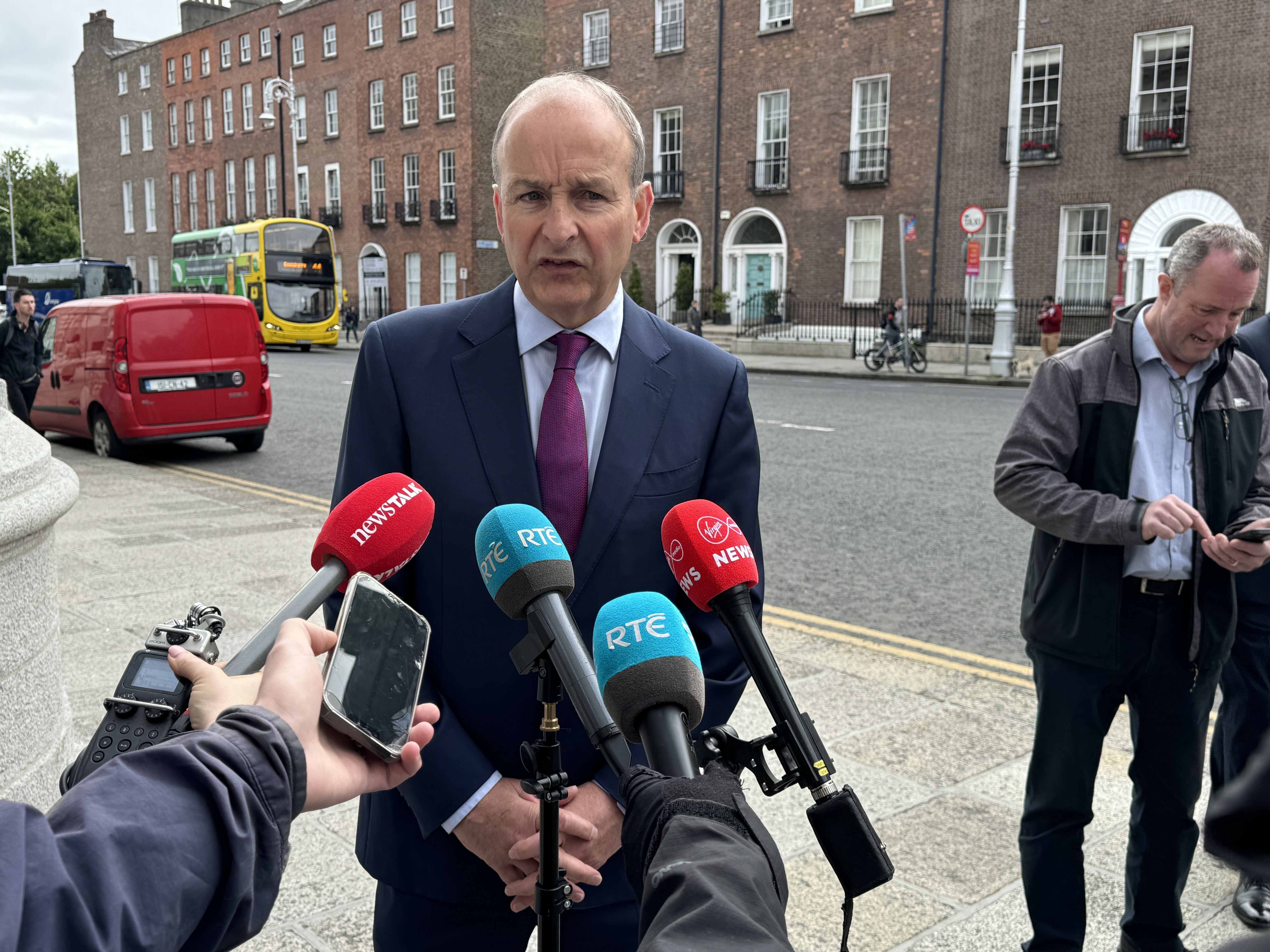 CHANGE: Tánaiste Michael Martin has welcomed the British government commitment