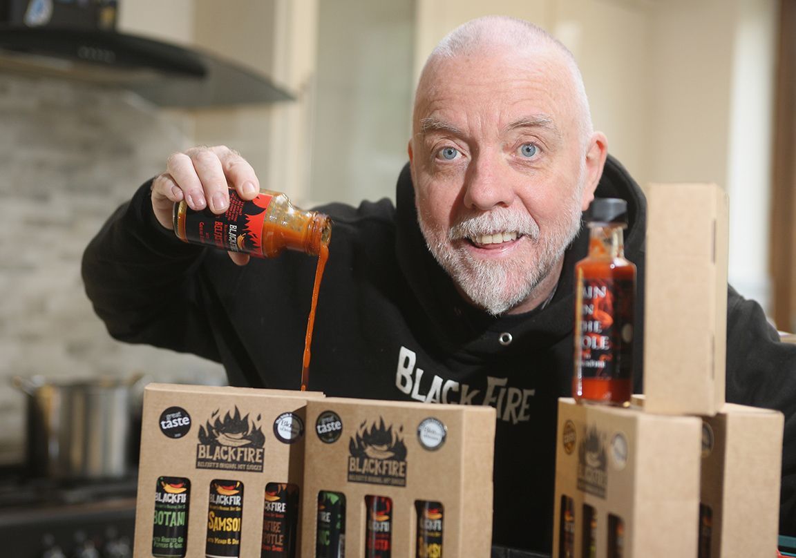 HOT STUFF: Tim McCarthy is celebrating his Great Taste 2024 accolade