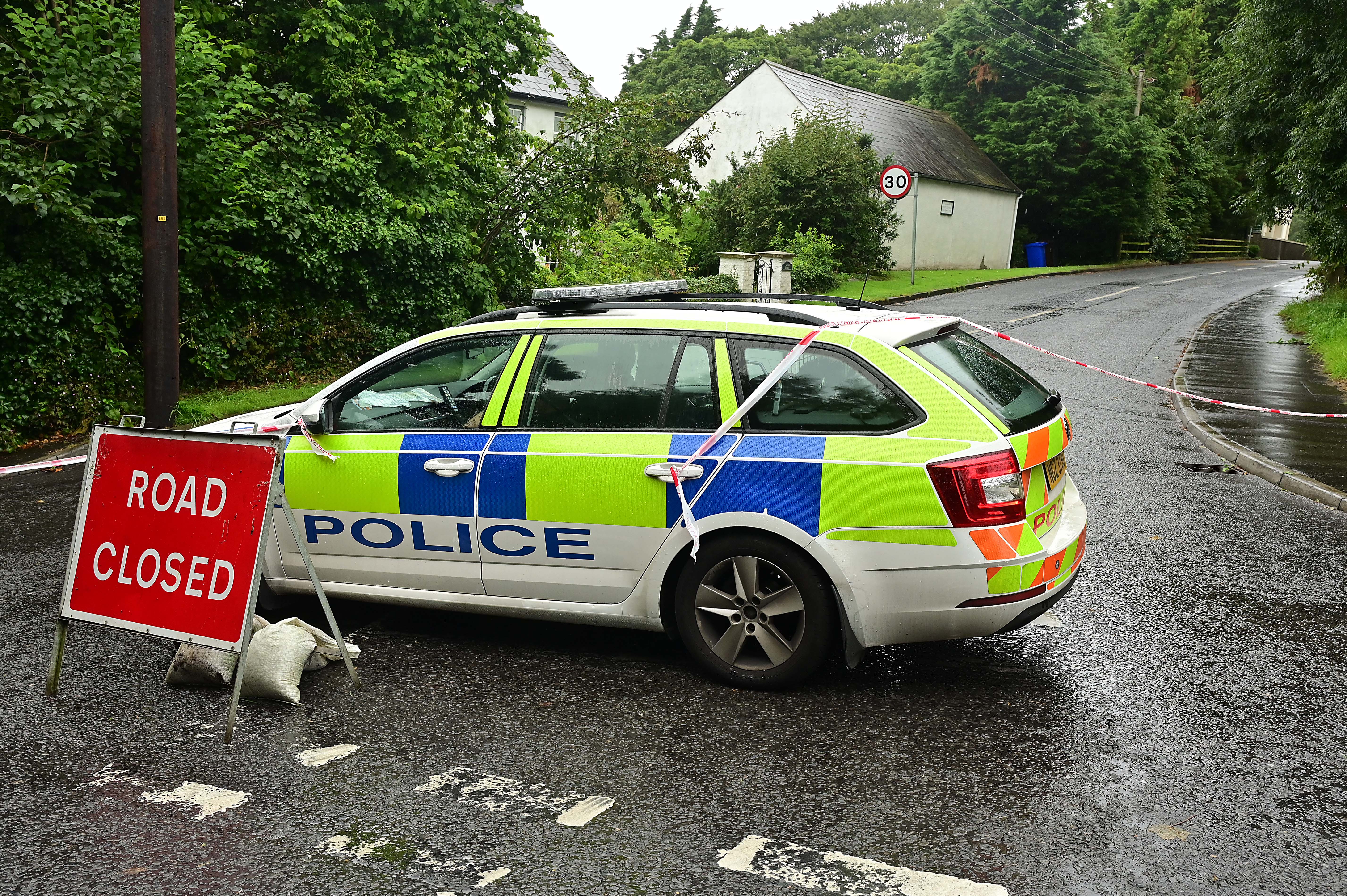 SECURITY ALERT: Police at Henry Jones Playing Fields on Monday afternoon