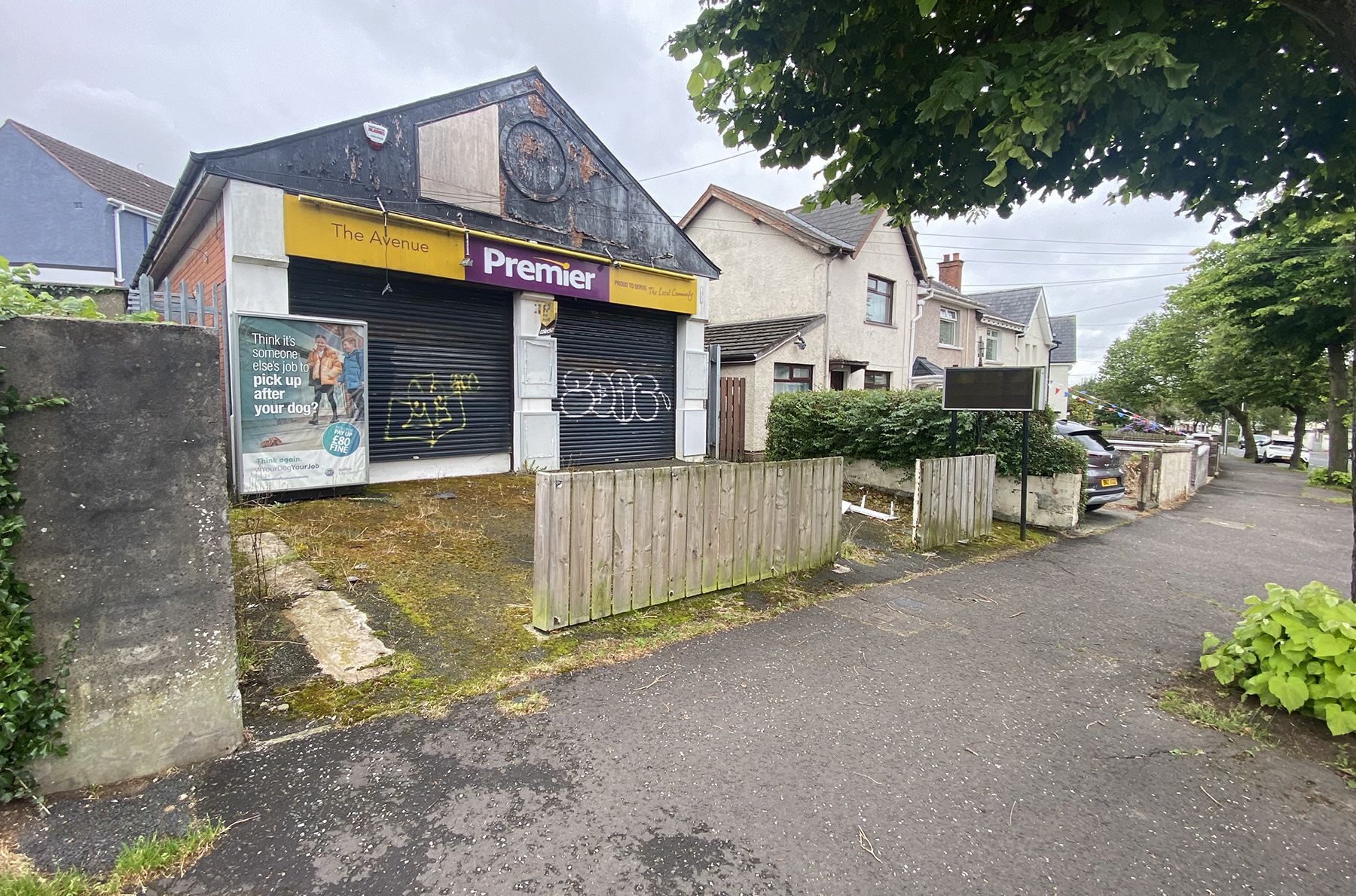 CONFUSION: The shop said to be \'near the Falls Road\' is in fact situated in loyalist Twaddell Avenue