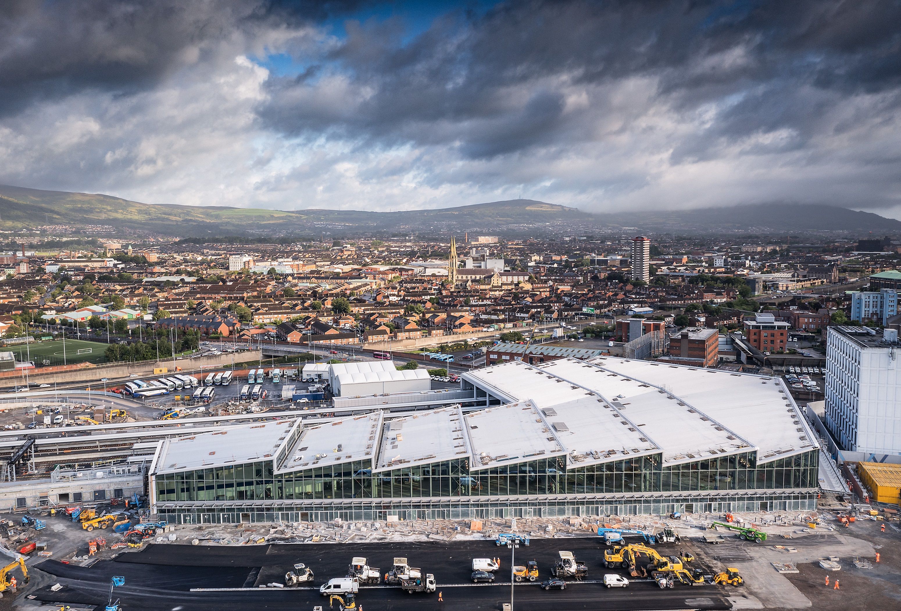 ALL ABOARD: The first phase of the Belfast Grand Central Station transport hub is about to go live