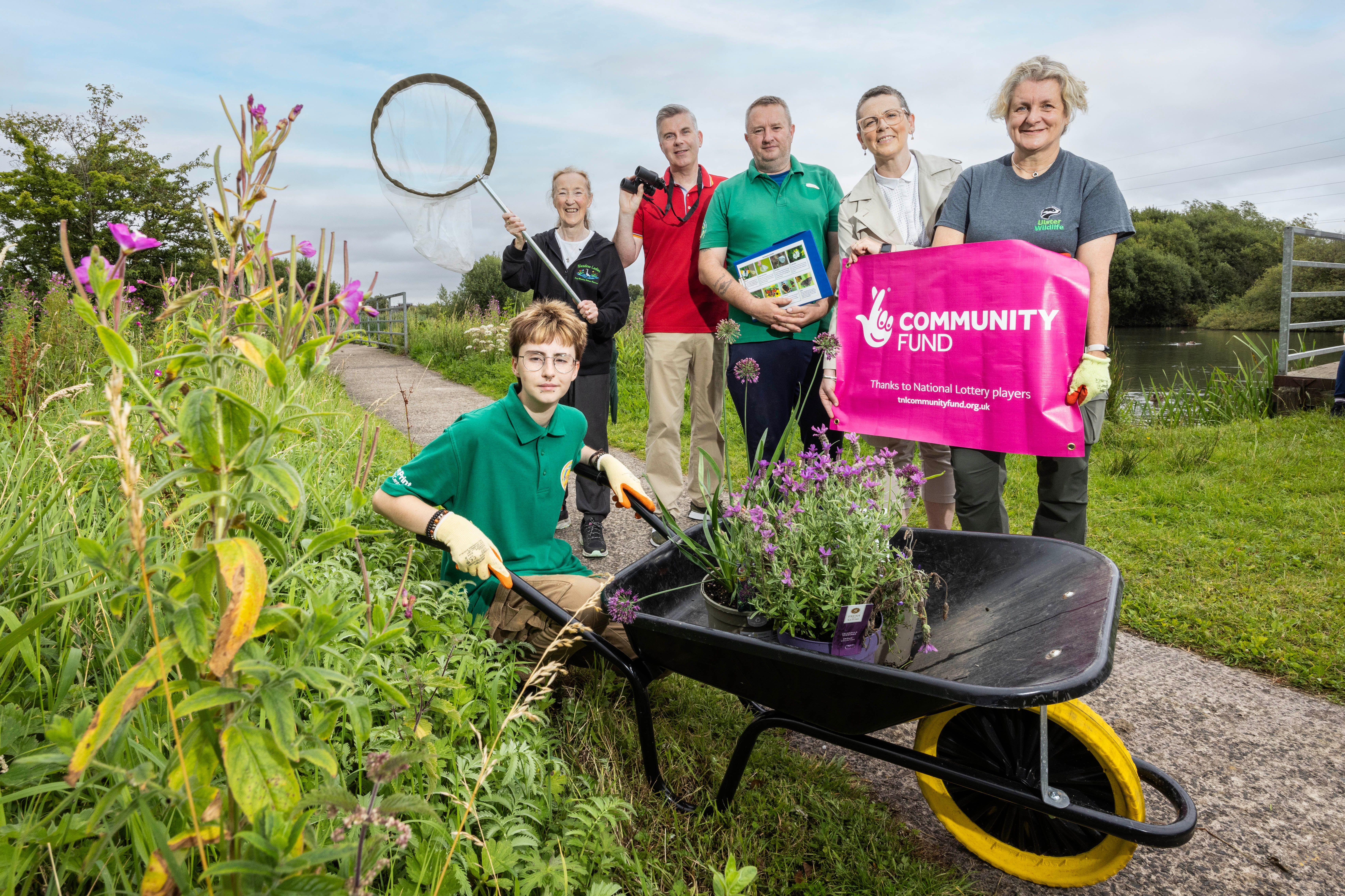 FUNDING BOOST: Bog Meadows Nature Reserve and St James\' Community Farm have received almost half a million pounds from the National Lottery Fund