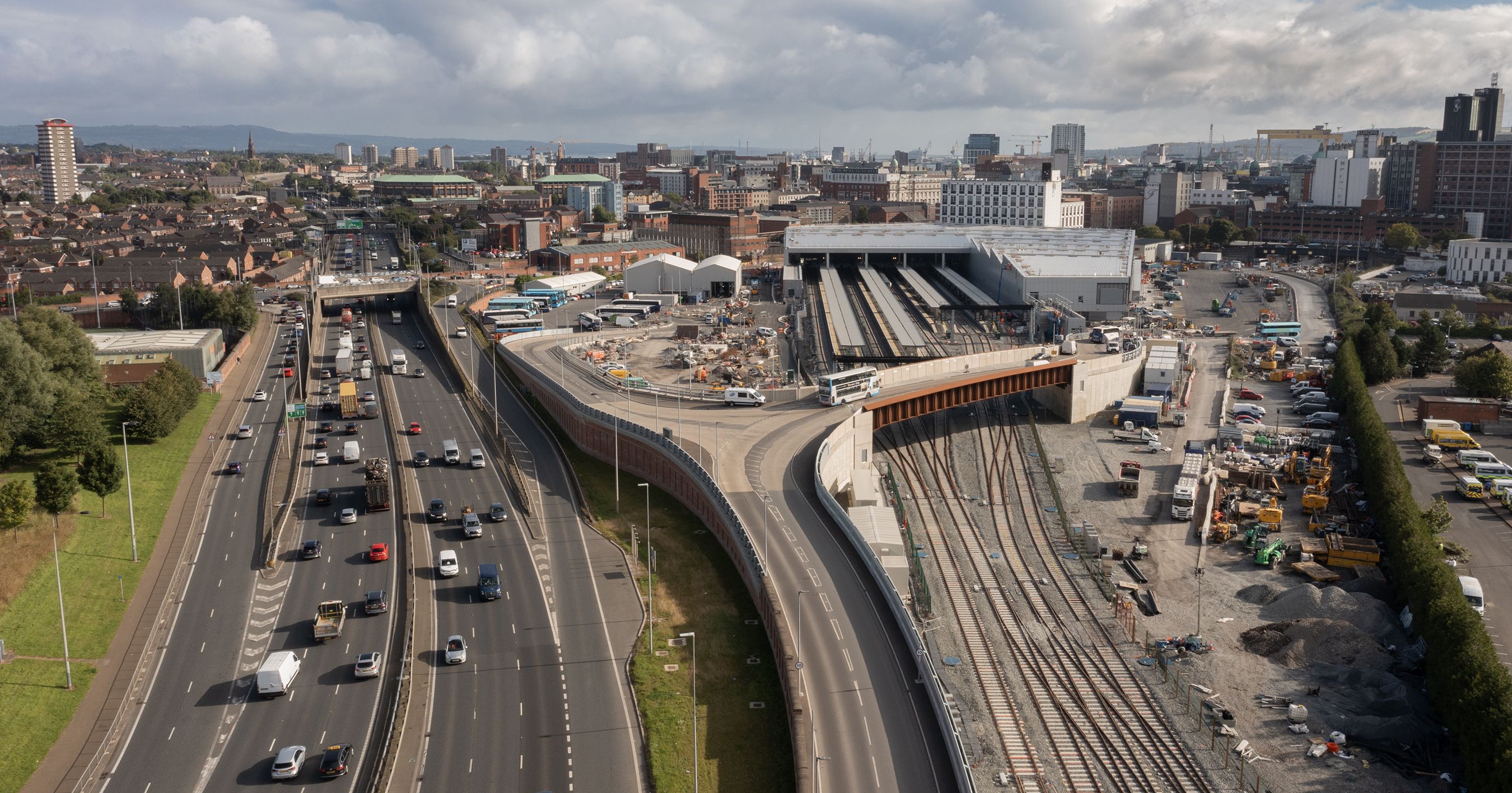 ALMOST THERE: Grand Central Station on the Grosvenor Road will open to buses this Sunday