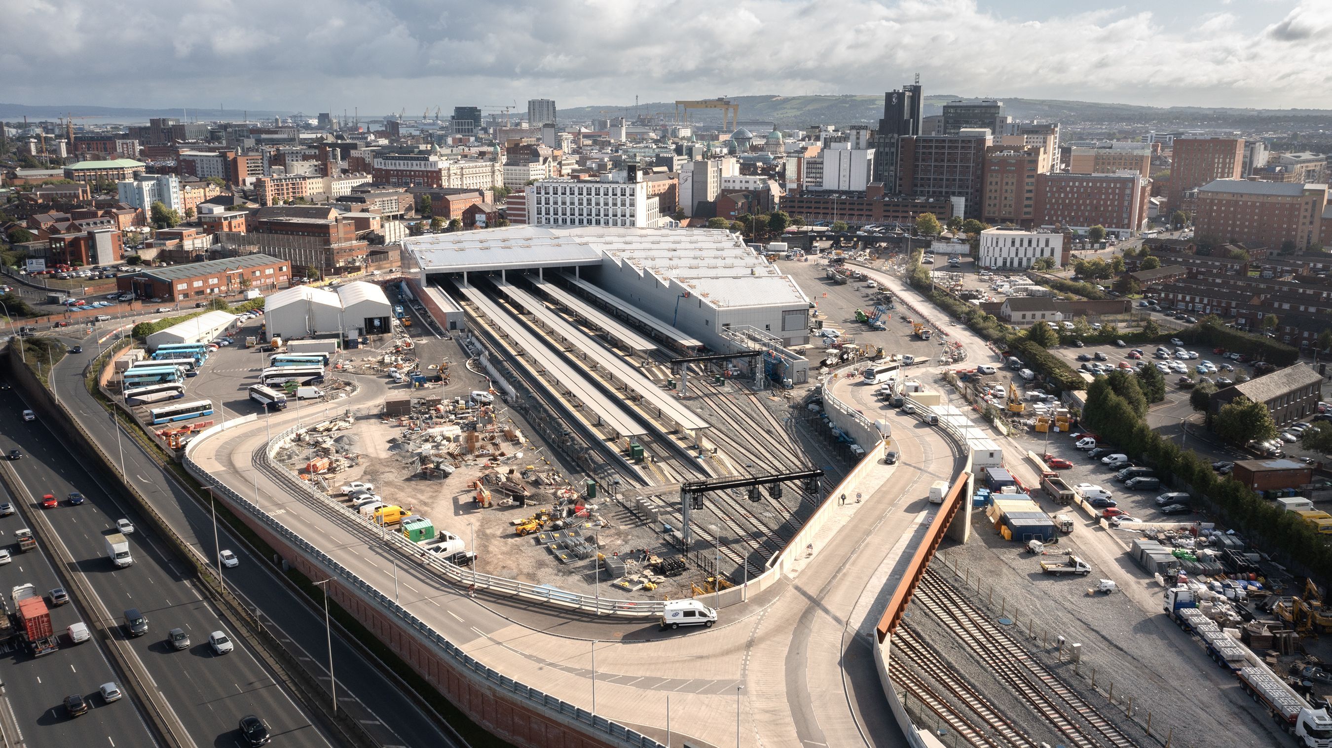 ALL CHANGE: Buses will start running from Grand Central from Sunday morning, with the last buses leaving Europa Buscentre on Saturday evening