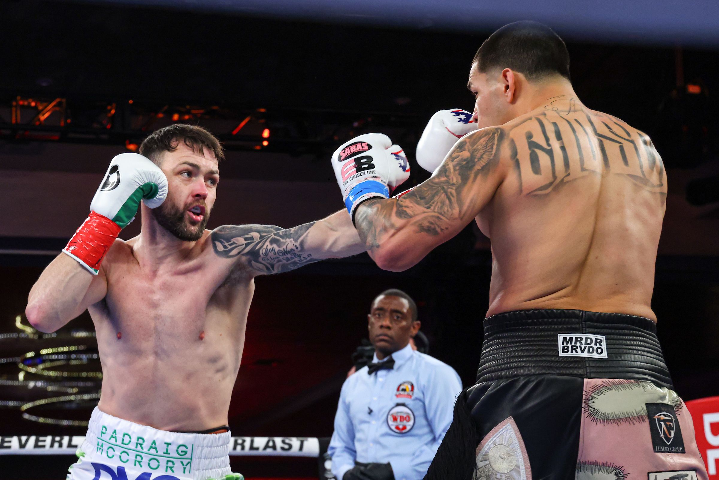 McCrory makes his return after defeat to Edgar Berlanga in February 