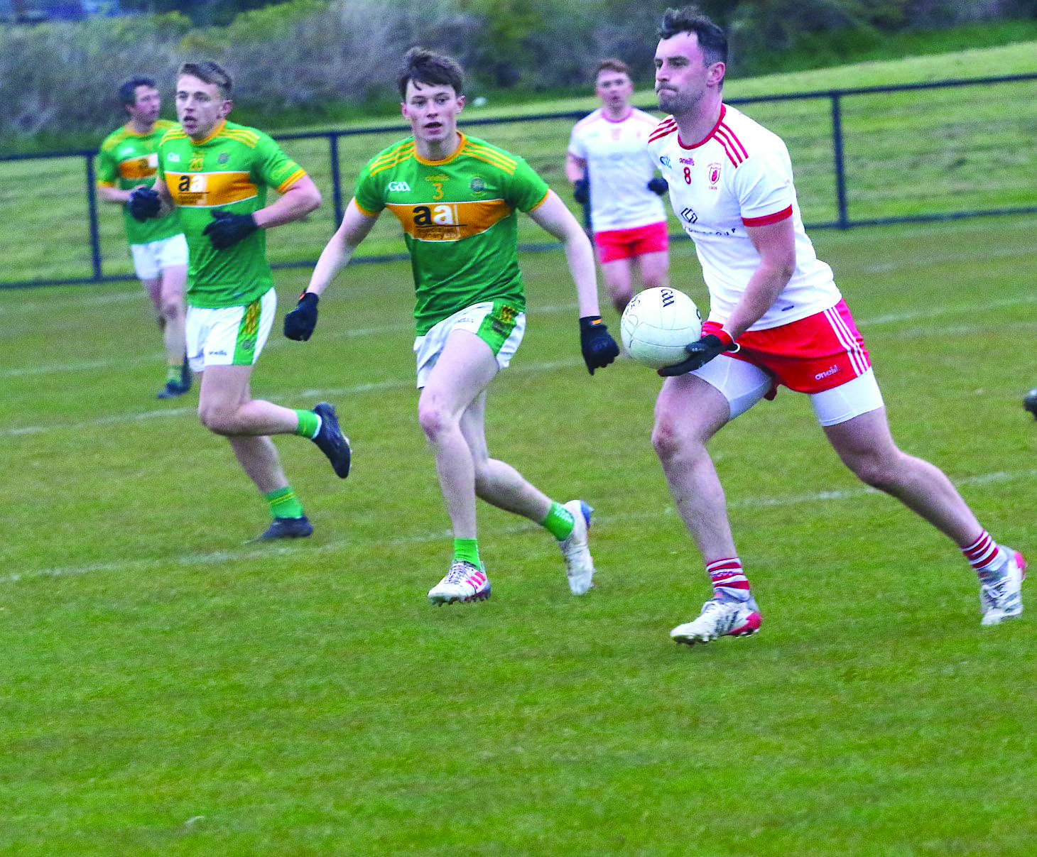 Lámh Dhearg and Creggan will meet at Glenavy on Sunday