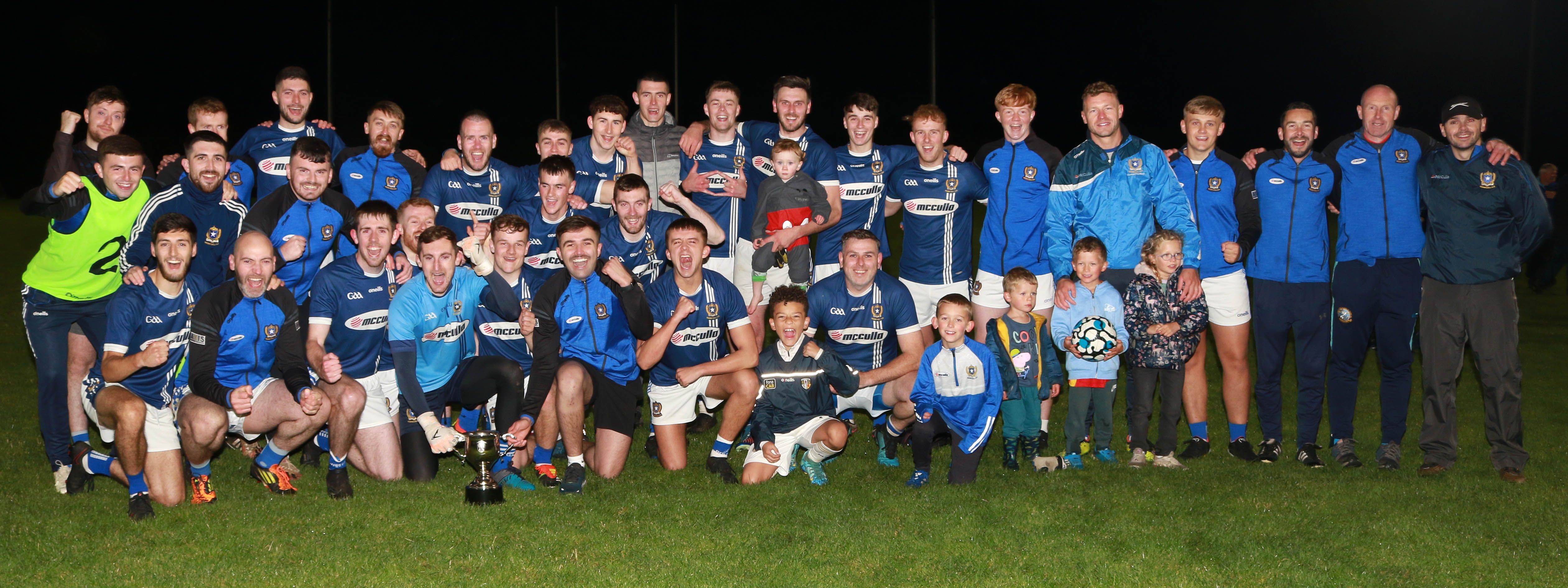 The victorious St Gall\'s squad 