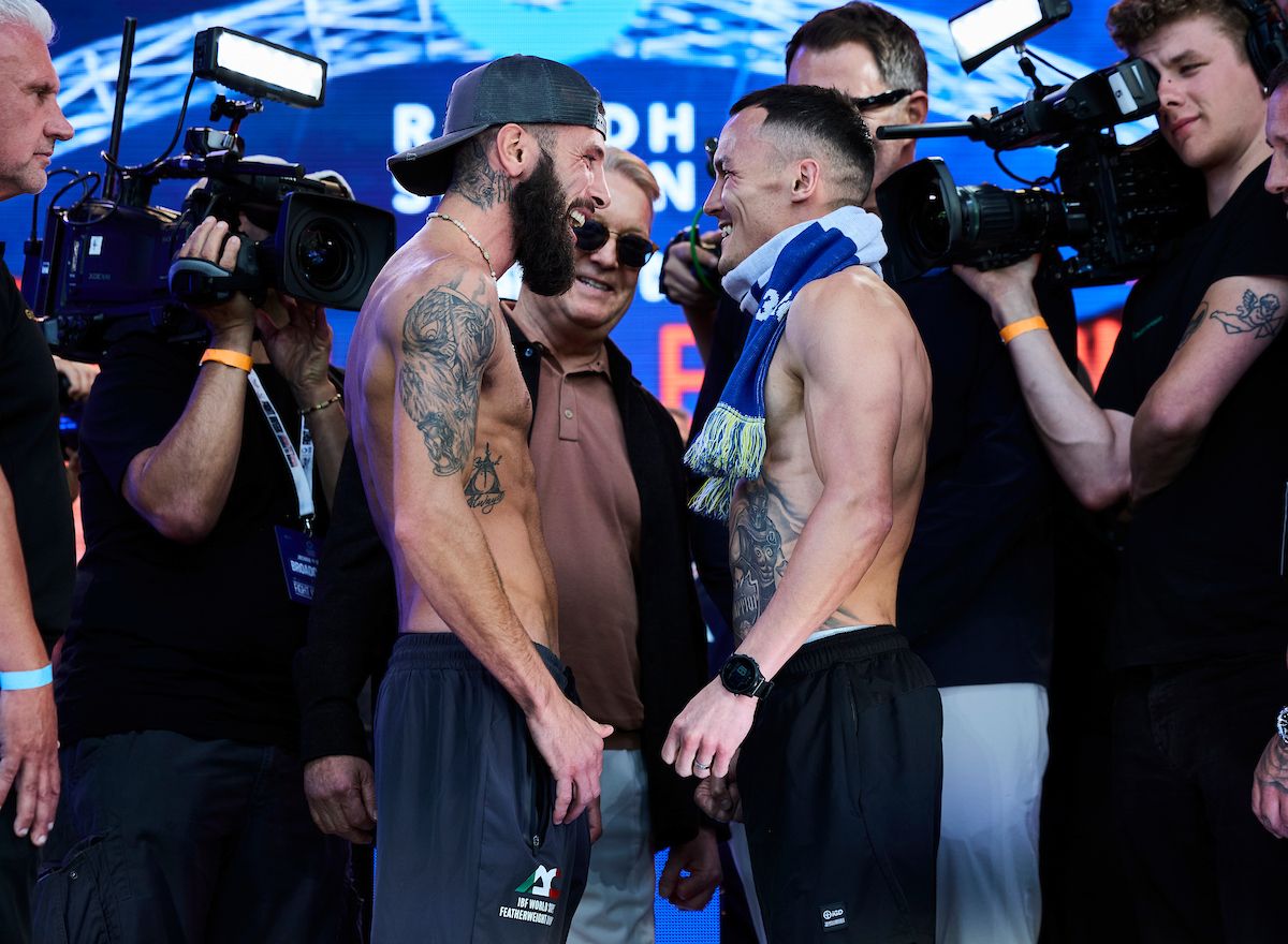 It did get a little heated at Friday\'s head-to-head in Trafalger Square