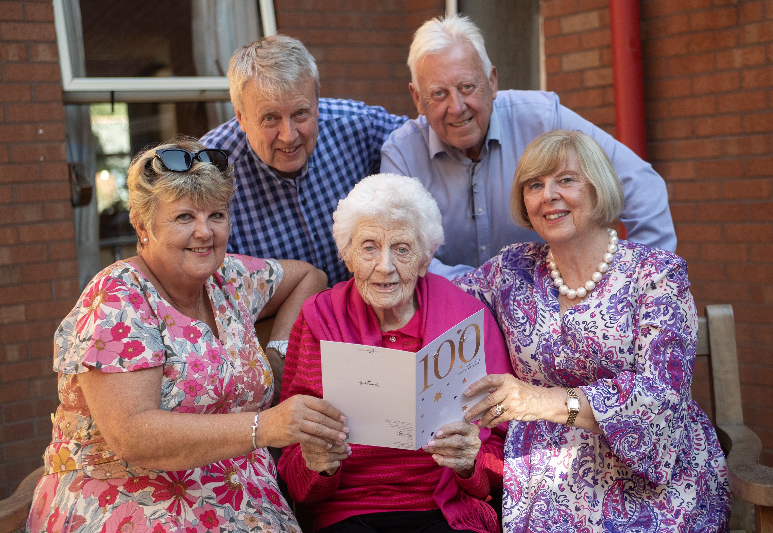 CELEBRATIONS: Nancy Brady with children Anne Marie, Denise, Francis and Ciaran