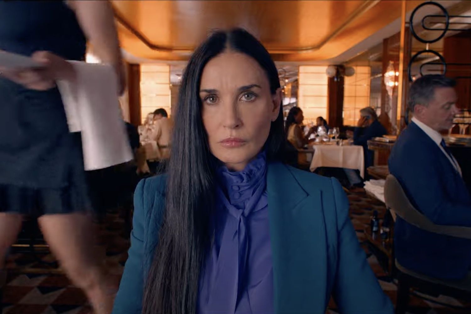 DOUBLE LIFE: Demi Moore is a Hollywood star headed for the celebrity scrapheap in The Substance