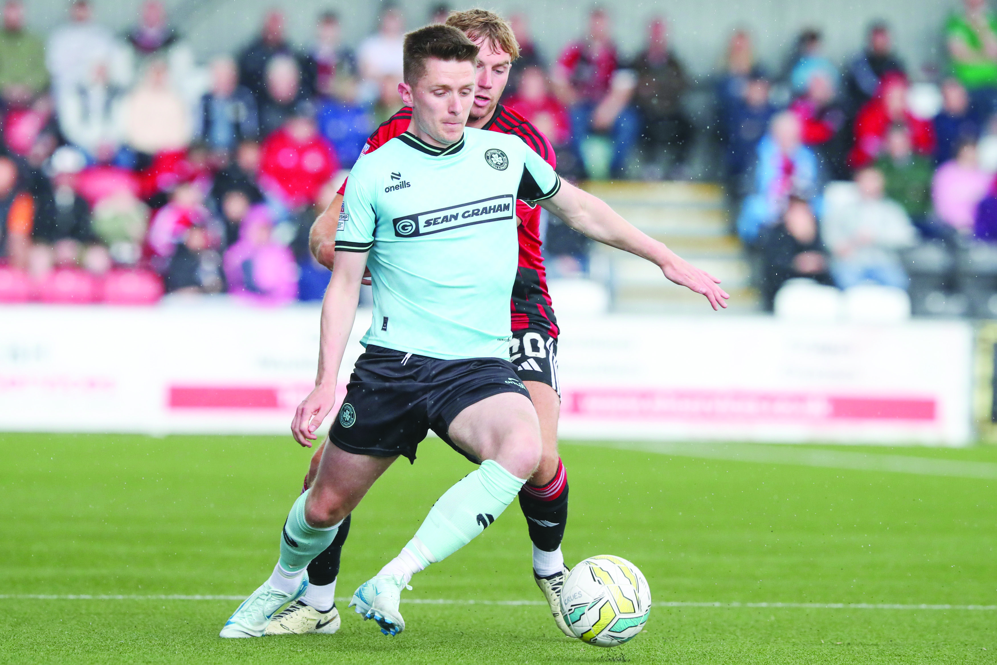 Ryan Curran’s loss was keenly felt against Ballymena so Cliftonville manager Jim Magilton will be hoping he is available this week