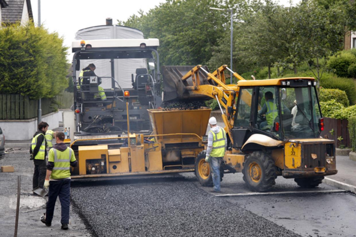 RESURFACING SCHEME: Work will commence on Monday on Dunmurry Lane