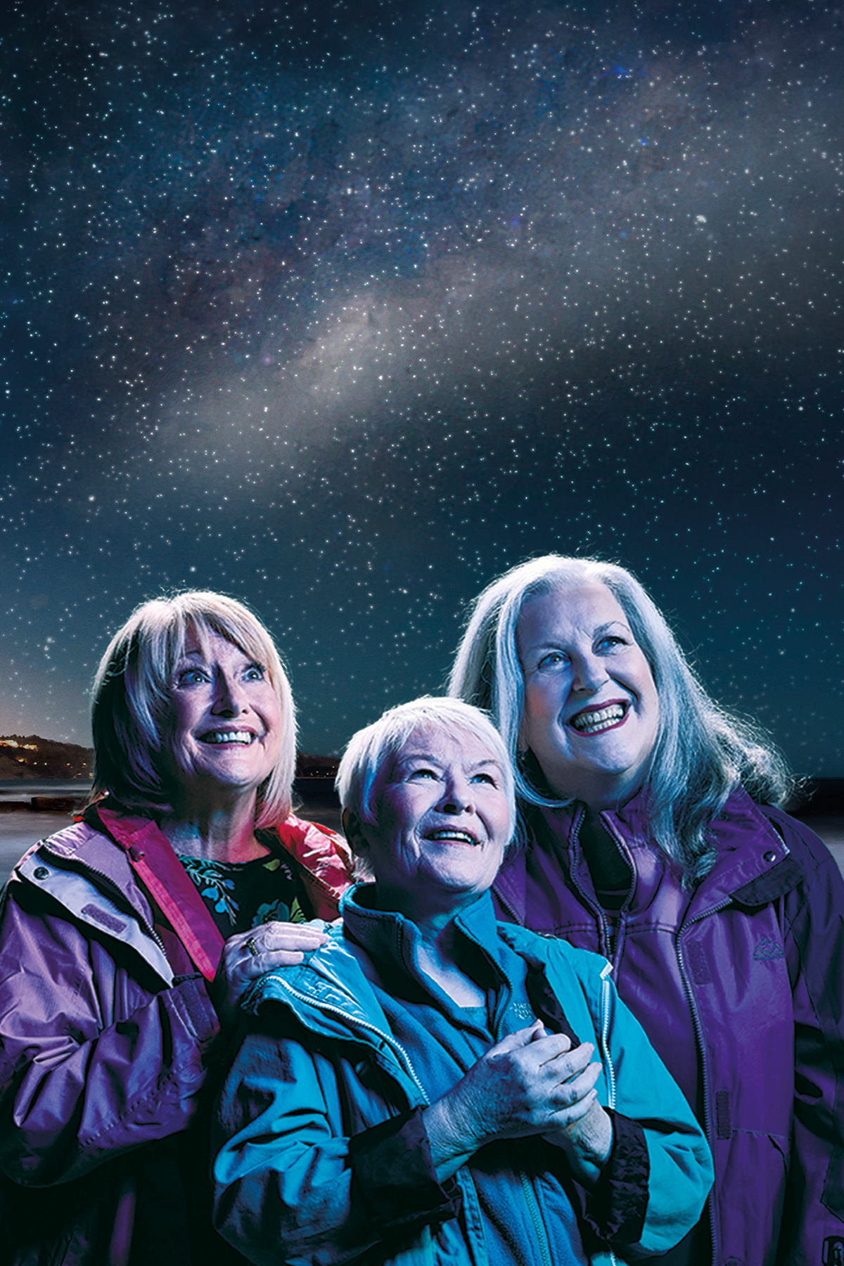 LET THE FUN BEGIN: Libby Smyth, Carol Moore and Marion O\'Dwyer in The Gap Year
