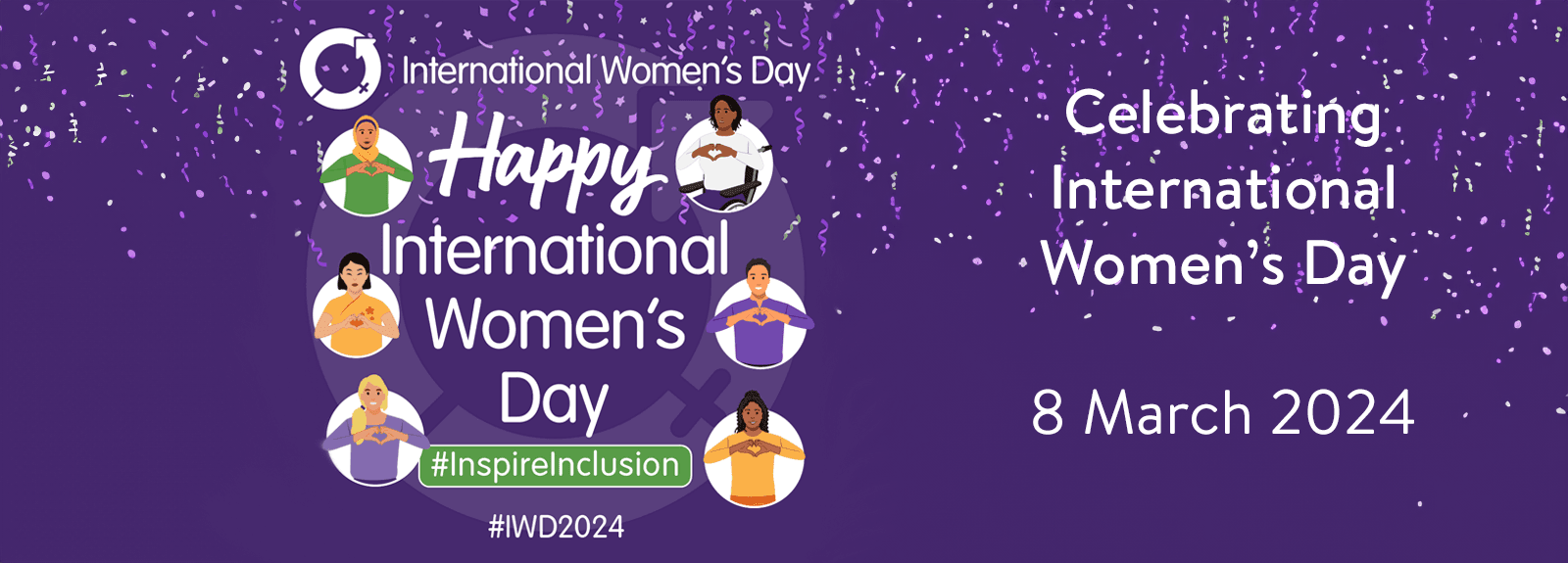 EYECATCHER: The 2024 International Women\'s Day banner – now\'s your chance to make this year\'s one your own