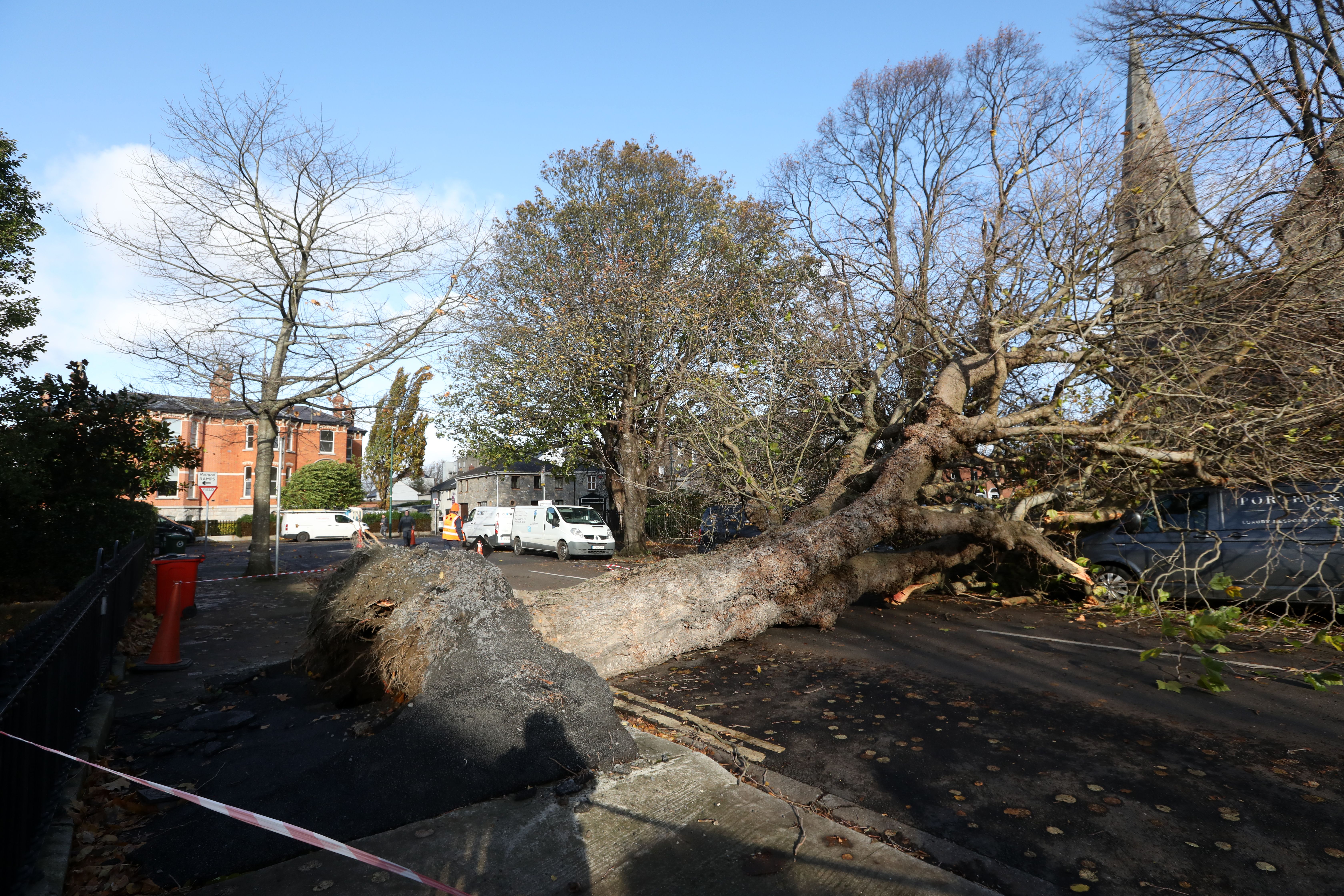 \'DANGER TO LIFE\': A red weather warning has been issued for the island of Ireland on Friday