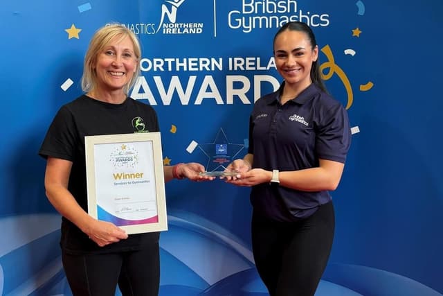 Dawn won a Services to Gymnastics award from British Gymnastics NI in 2024