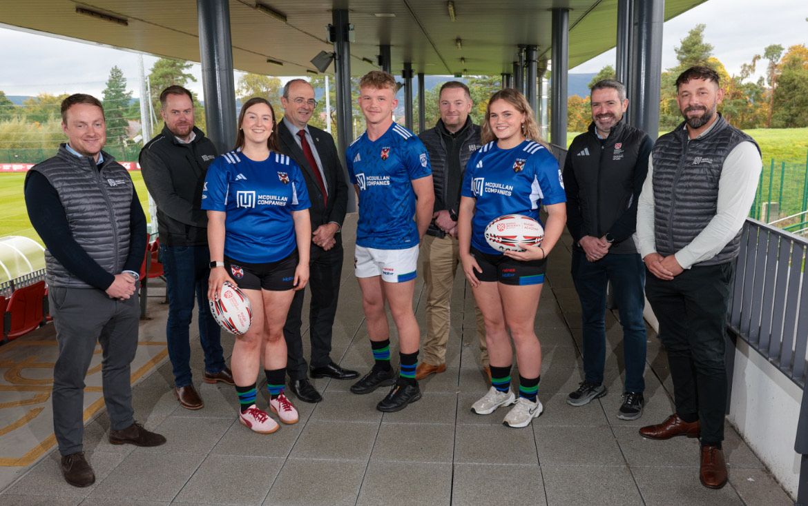 TEAMWORK: Lisburn-based McQuillan\'s is the new principal sponsor of Queen\'s rugby
