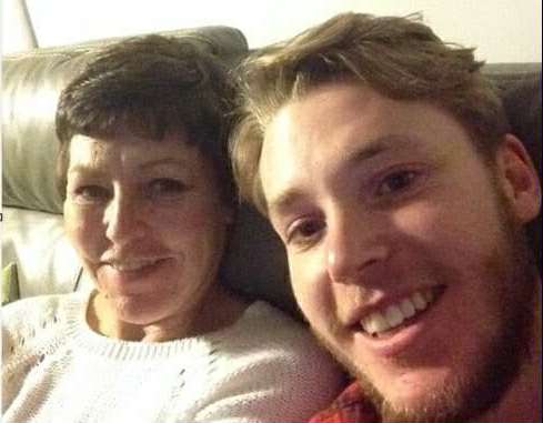 IN MEMORY: Conor and his mum, Barbara