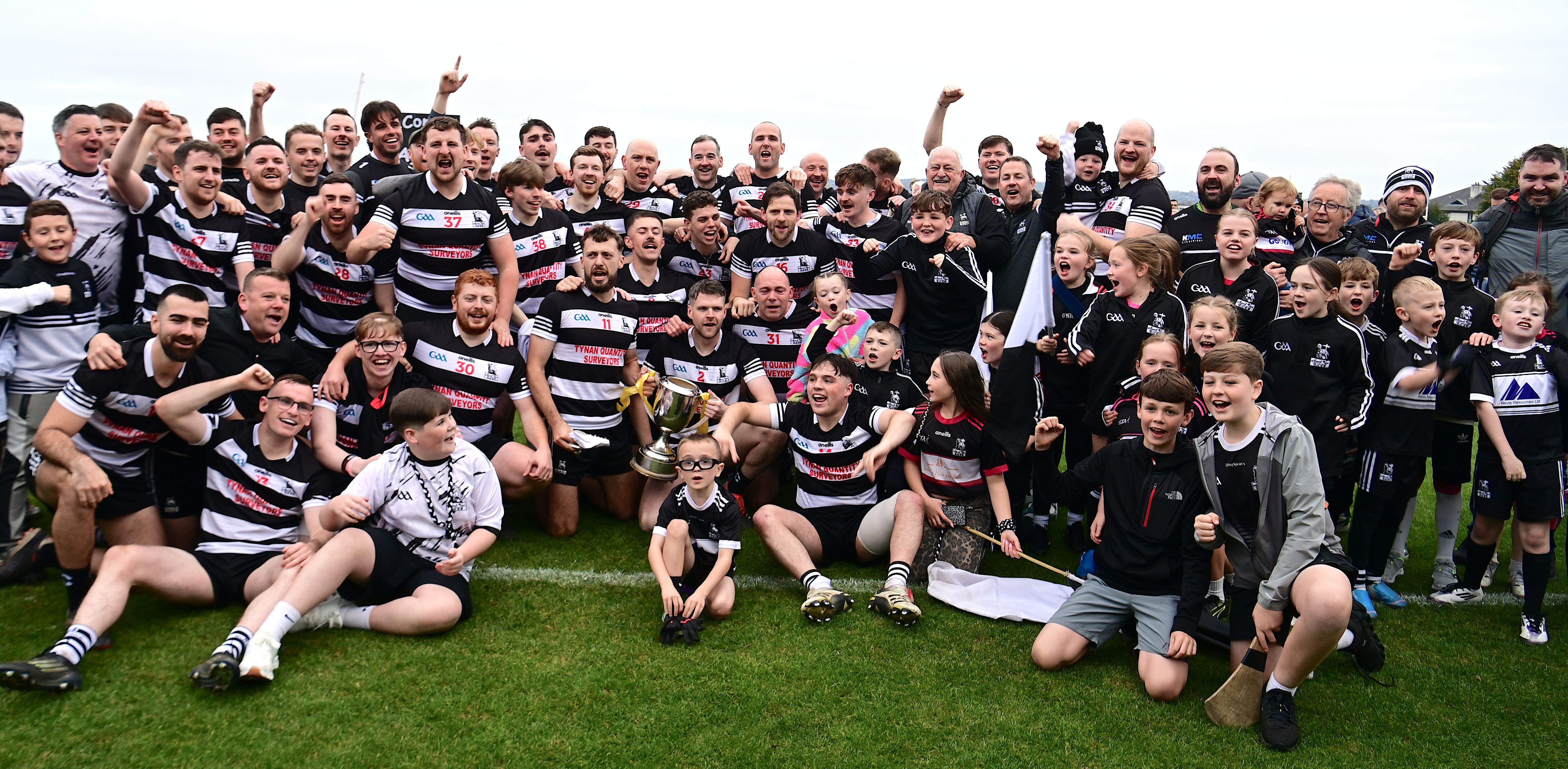 HISTORY MAKERS: An historic league and championship double returned home with St Agnes\' this campaign
