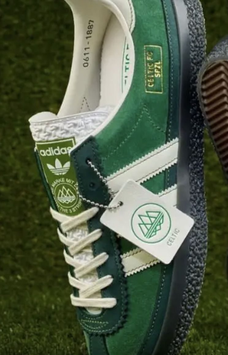 UNHAPPY: The price of the new Celtic Adidas Spezial range is the latest complaint from the fans
