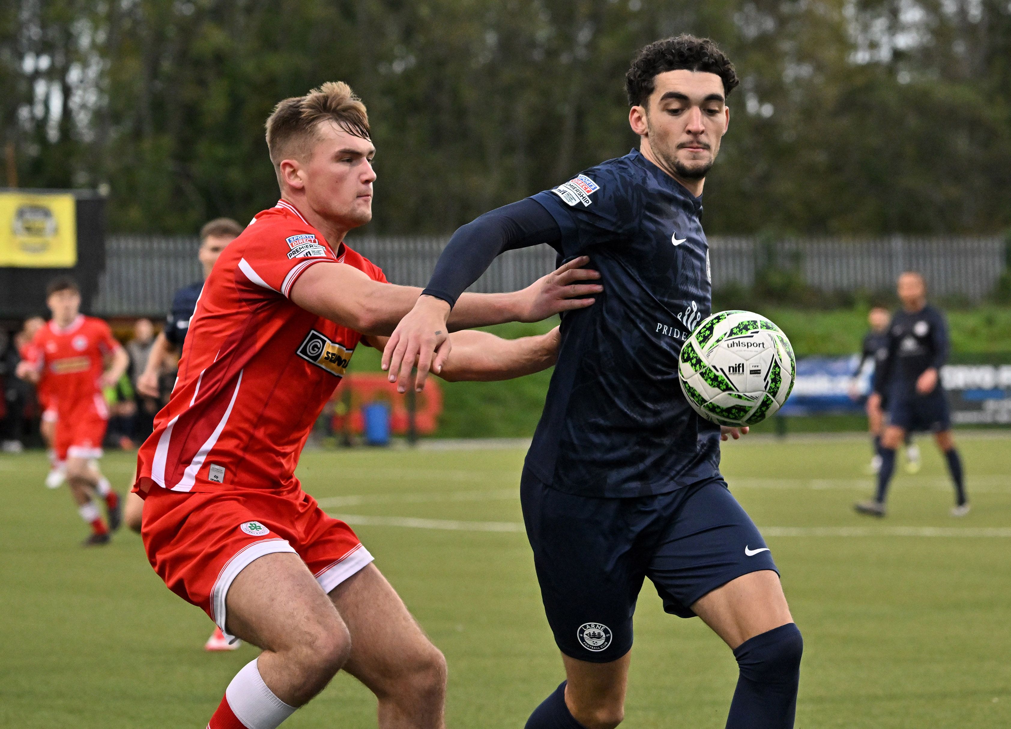 LOST: The Reds are now 11 without a win over Larne