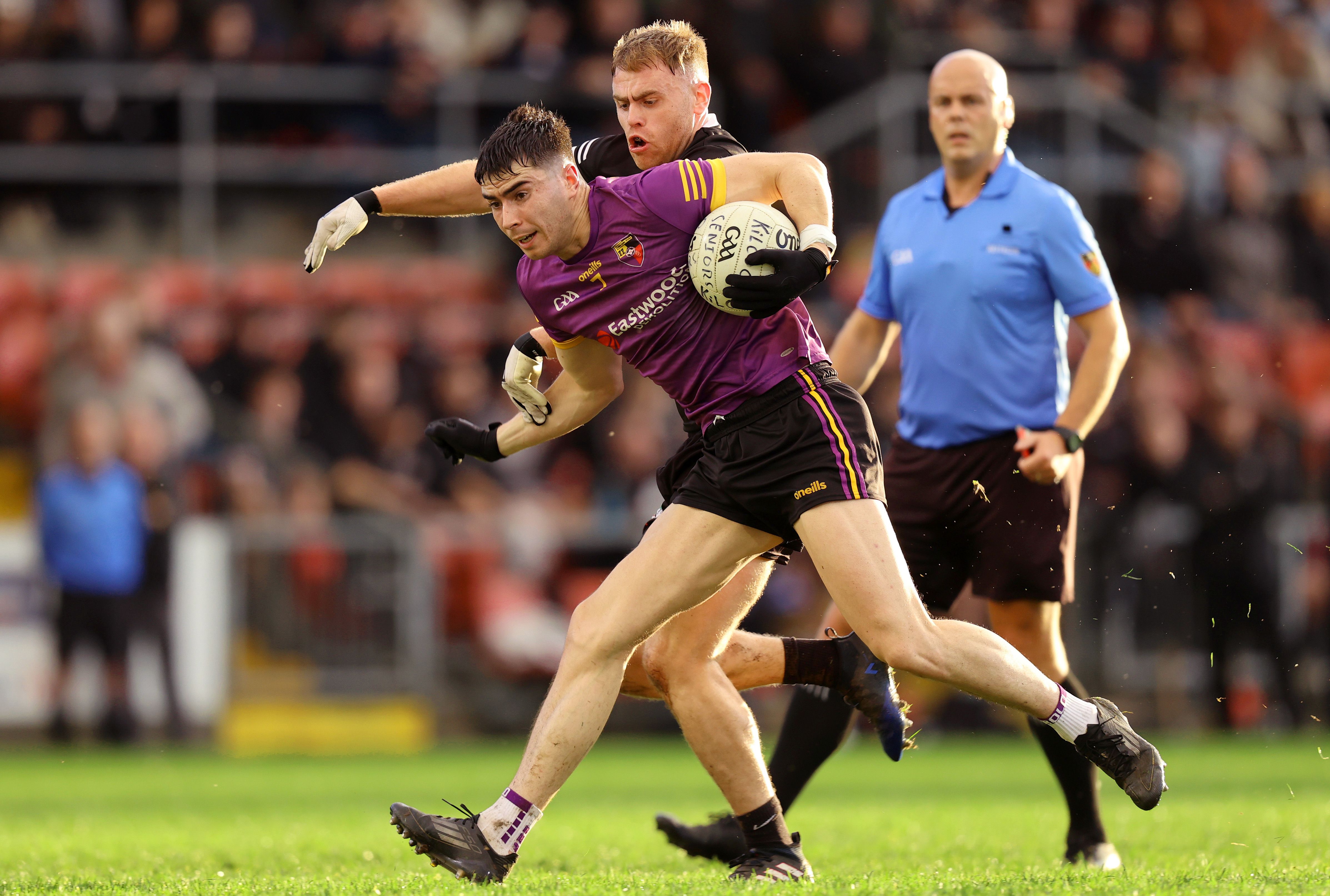 UNLUCKY: Carryduff showed grit but fell short to favourites Kilcoo